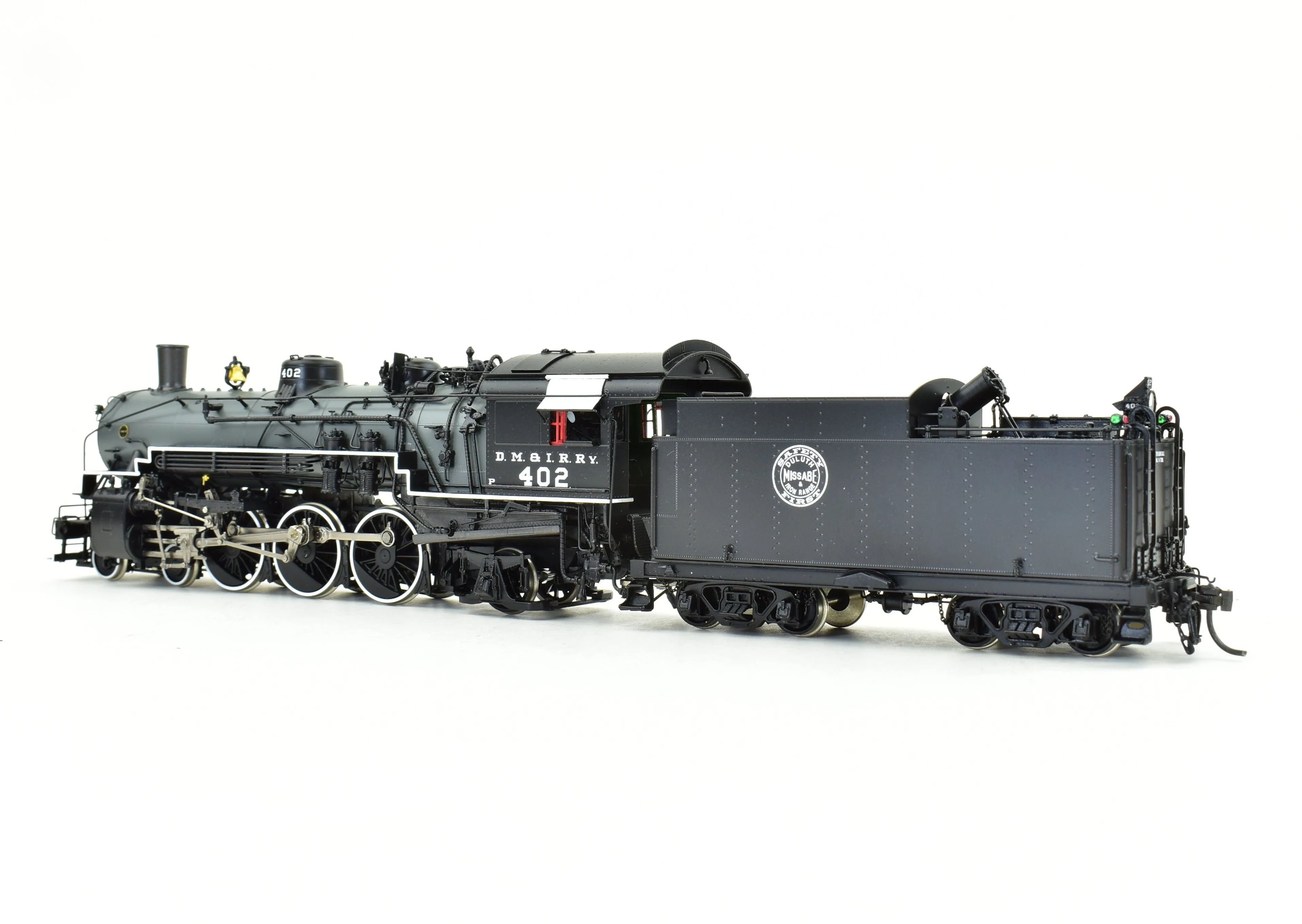 HO Brass CON DVP - Division Point DM&IR - Duluth Missabe & Iron Range Class "P" 4-6-2 #402 Grey Boiler Scheme FP - Image 16