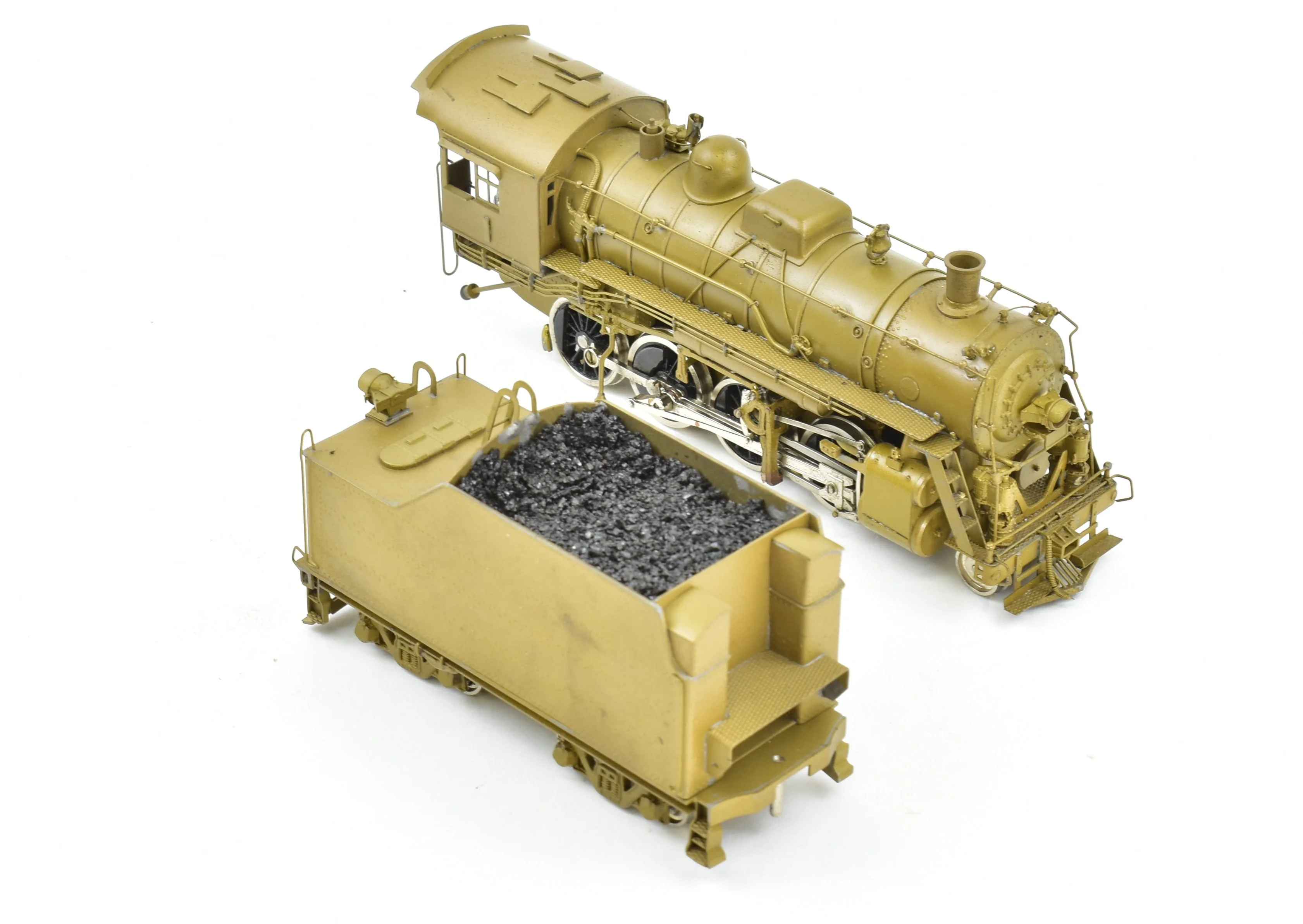 HO Brass Hallmark Models IC - Illinois Central 2-8-0 Steam Locomotive - Image 5