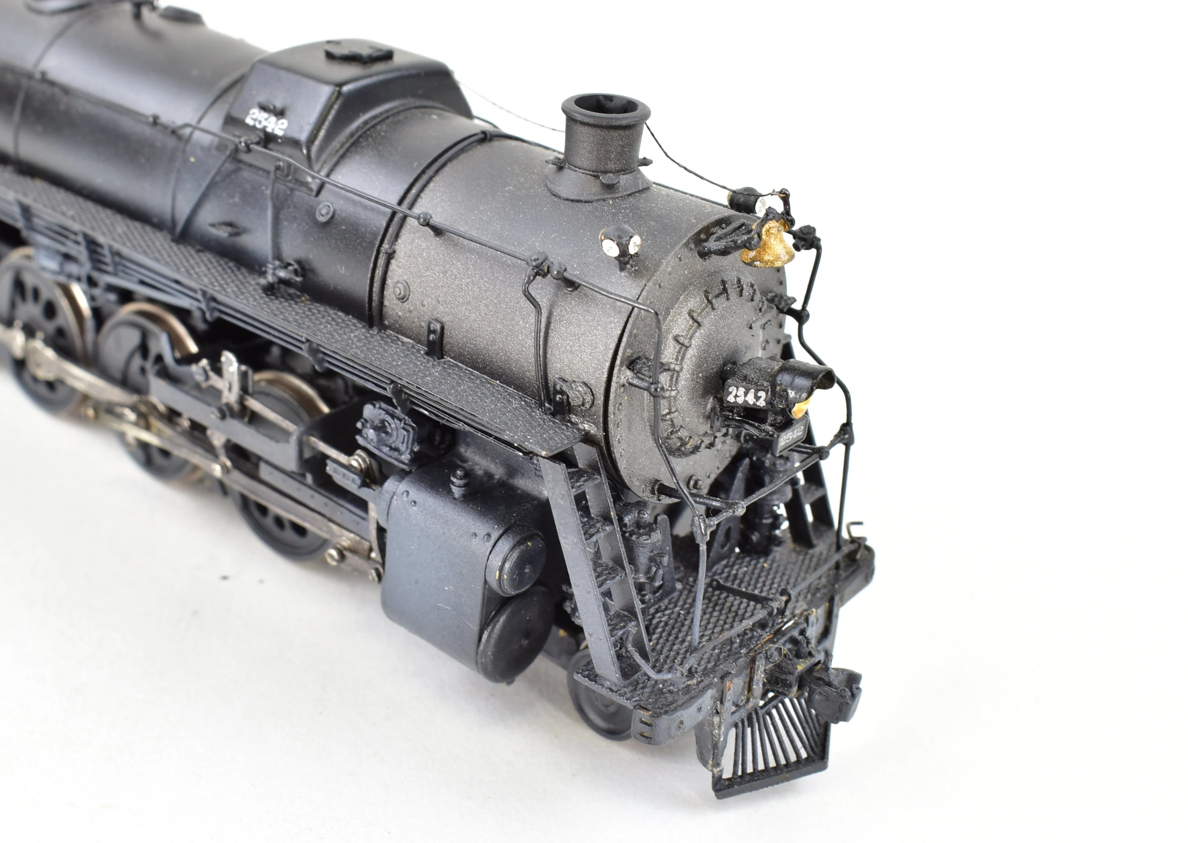 HO Brass Hallmark Models IC - Illinois Central 4-8-2 Custom Painted New NWSL Gearbox with Tsunami DCC and Sound - Image 15