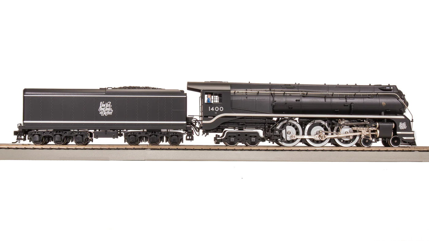 HO Brass Hybrid BLI - Broadway Limited Imports NH - New Haven 4-6-4 I-5 Paragon 4 DCC/Sound/Smoke - Image 6