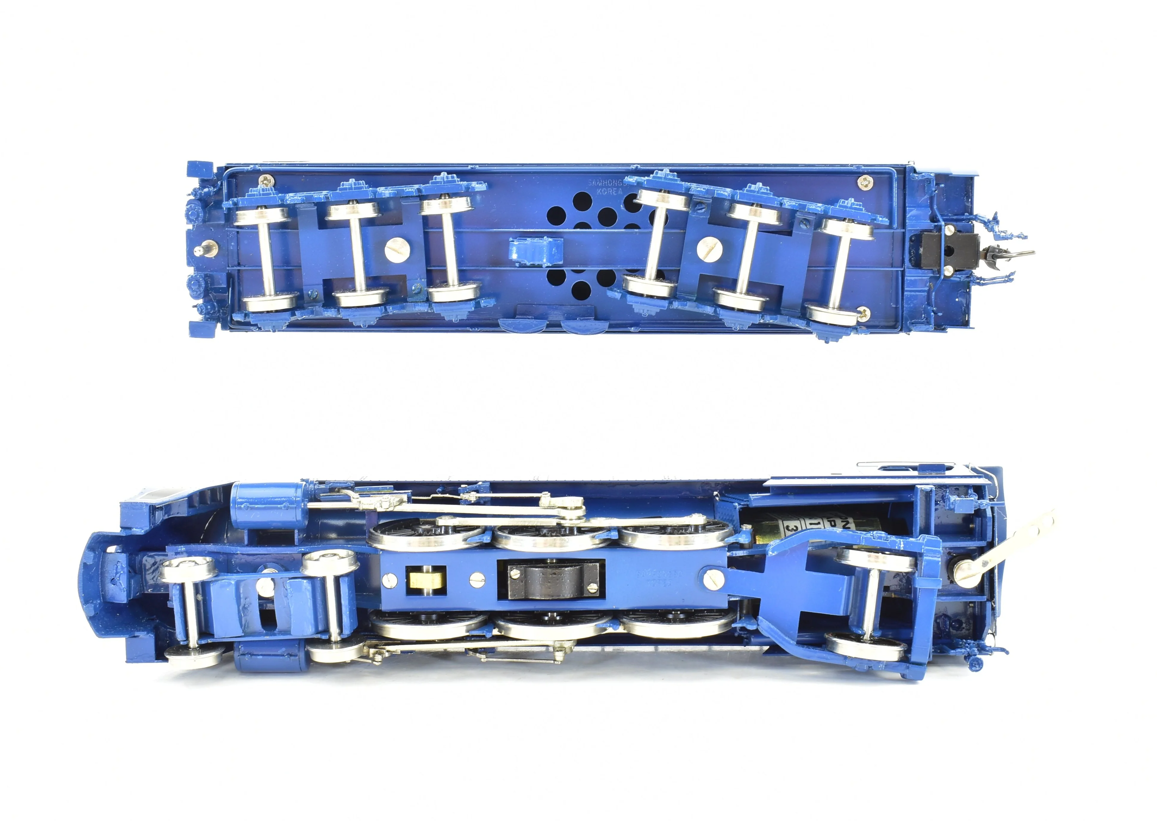 HO Brass Key Imports B&O - Baltimore & Ohio "Cincinnatian" P-7d and 5 Coach Train Set FP CS-22 - Image 3