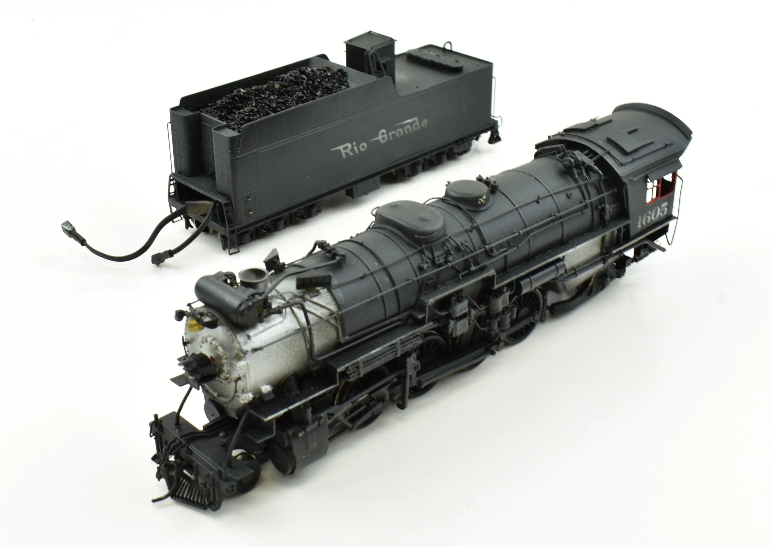 HO Brass Key Imports D&RGW - Denver & Rio Grande Western M-75 4-8-2 Mountain Custom Painted DCC & Sound - Image 6