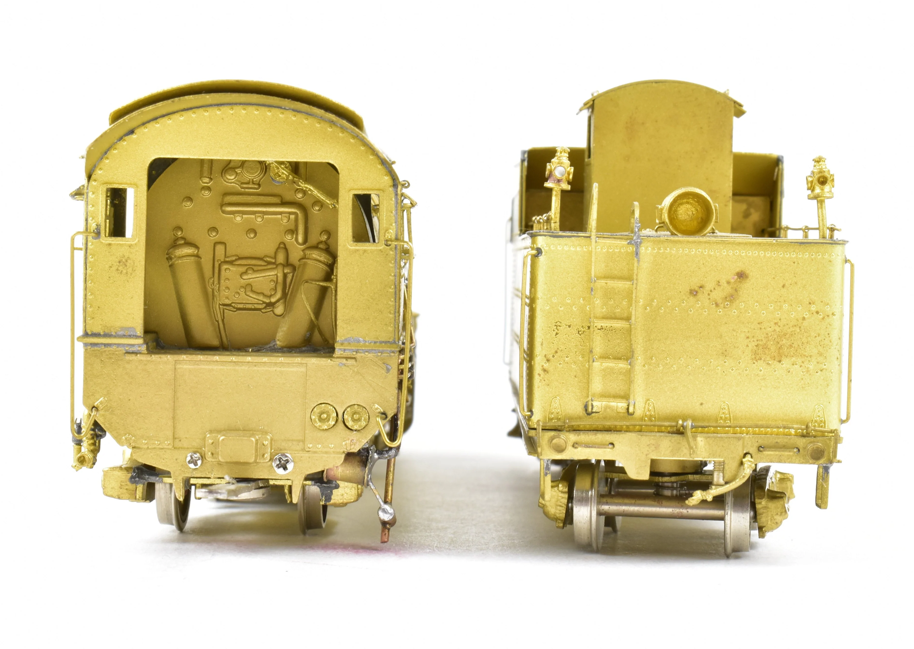 HO Brass Key Imports DM&IR - Duluth Missabe and Iron Range Class 2-10-2 "Santa Fe" AS-IS - Image 10