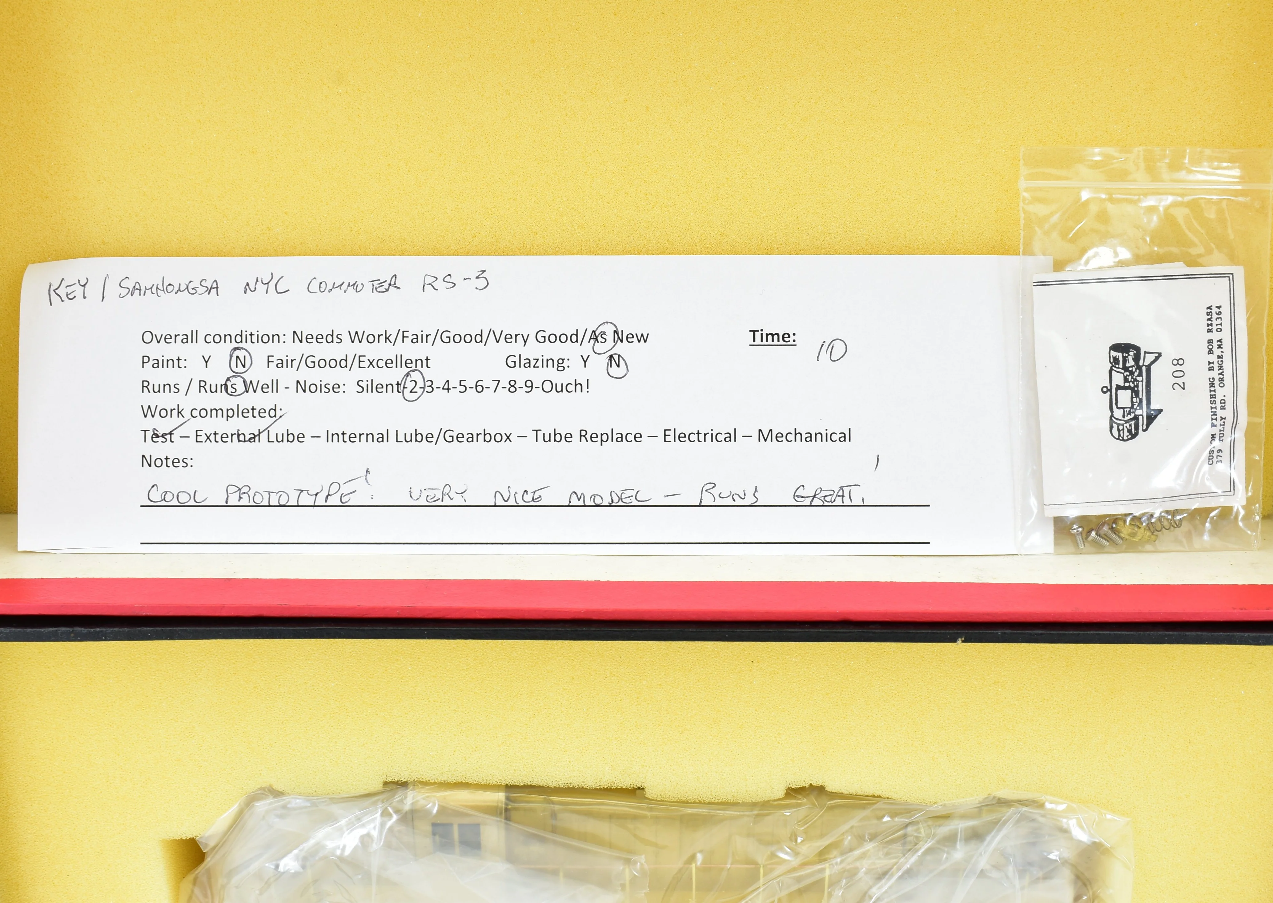 HO Brass Key Imports NYC - New York Central ALCO RS-3 Commuter Version - Image 18