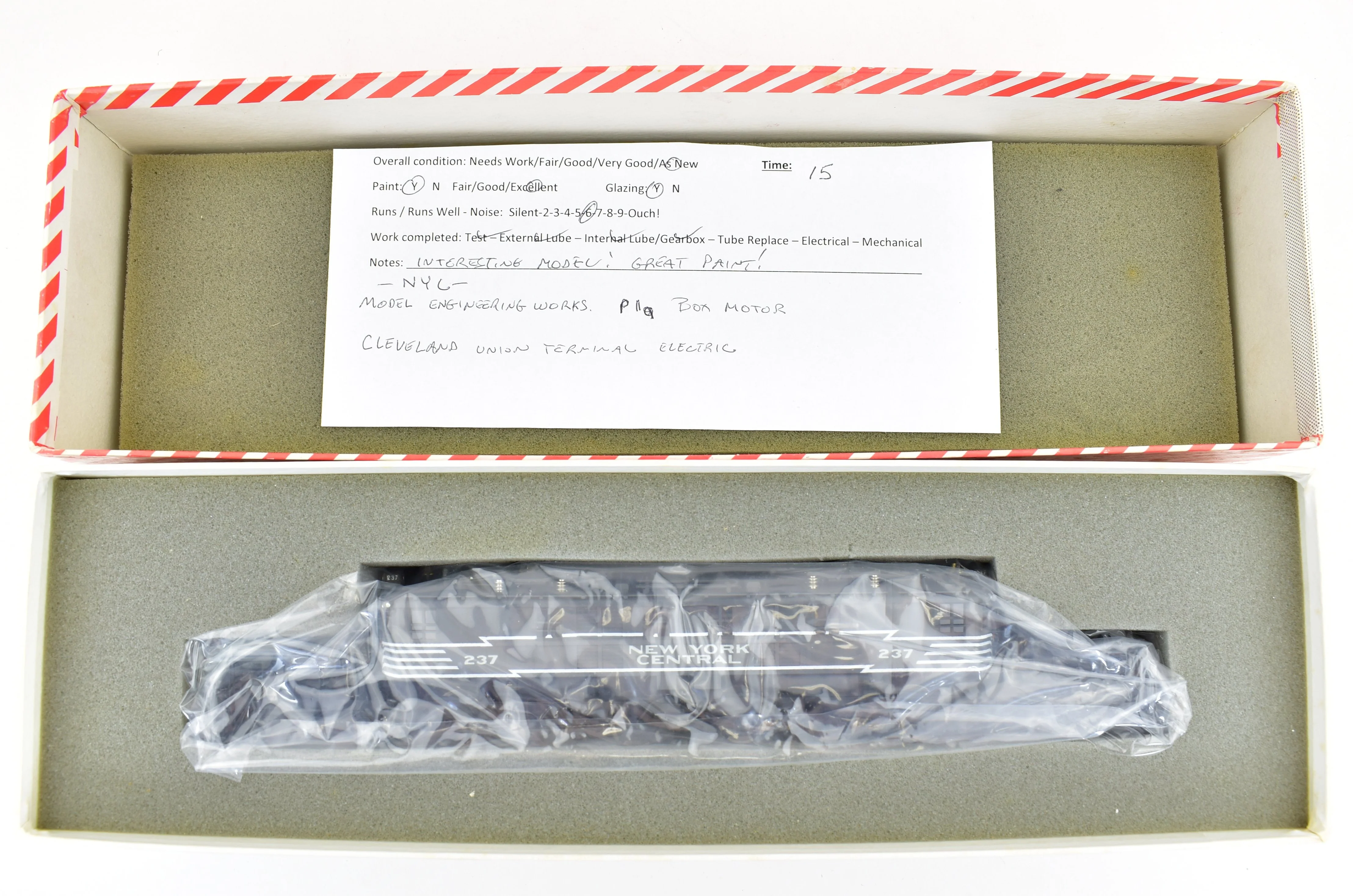 HO Brass MEW - Model Engineering Works NYC - New York Central CUT P-1A Box Motor Electric Engine - Image 19