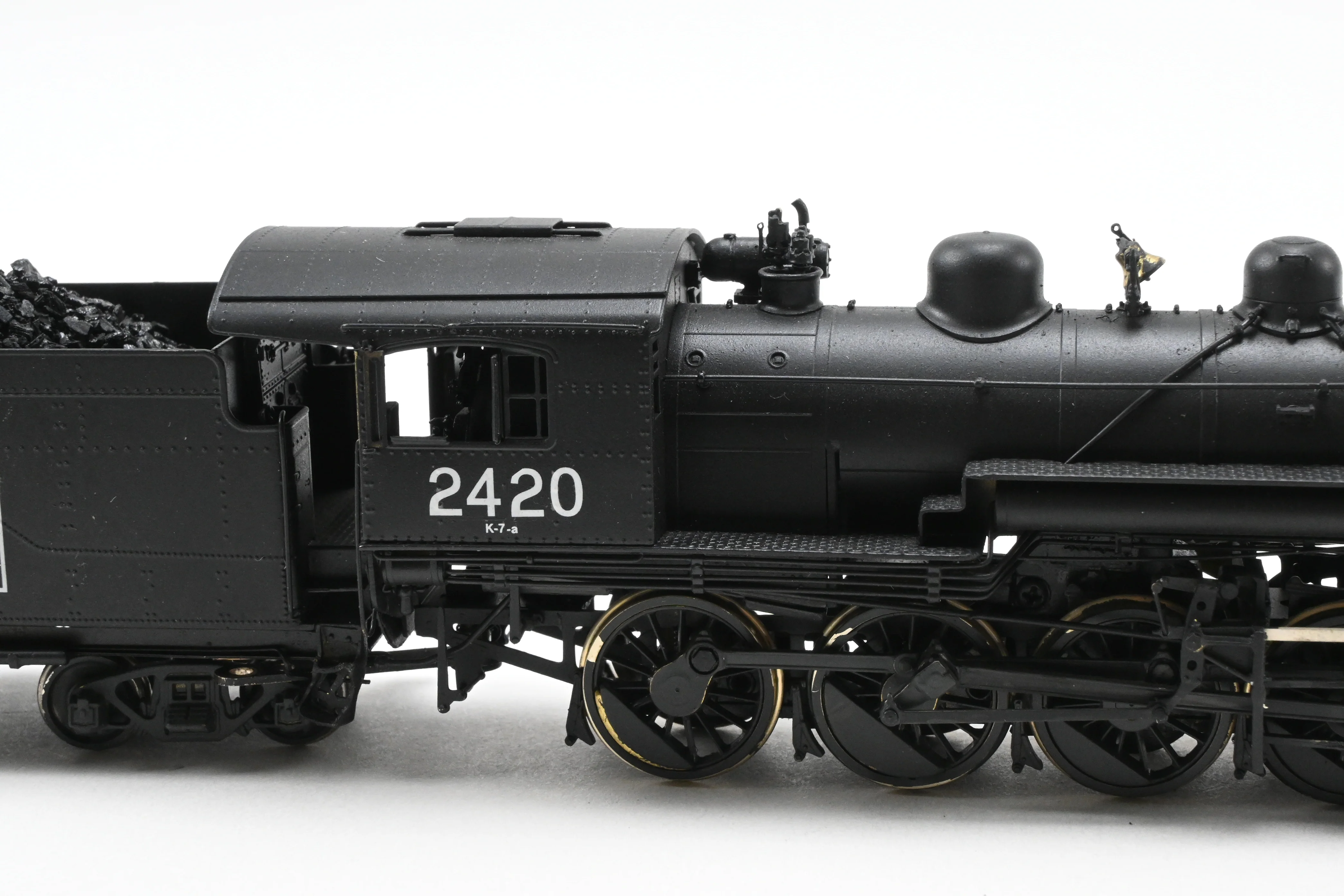 HO Brass NERS - New England Rail Service B&M - Boston & Maine Class K-7A 2-8-0 CP No. 2420 - Image 14