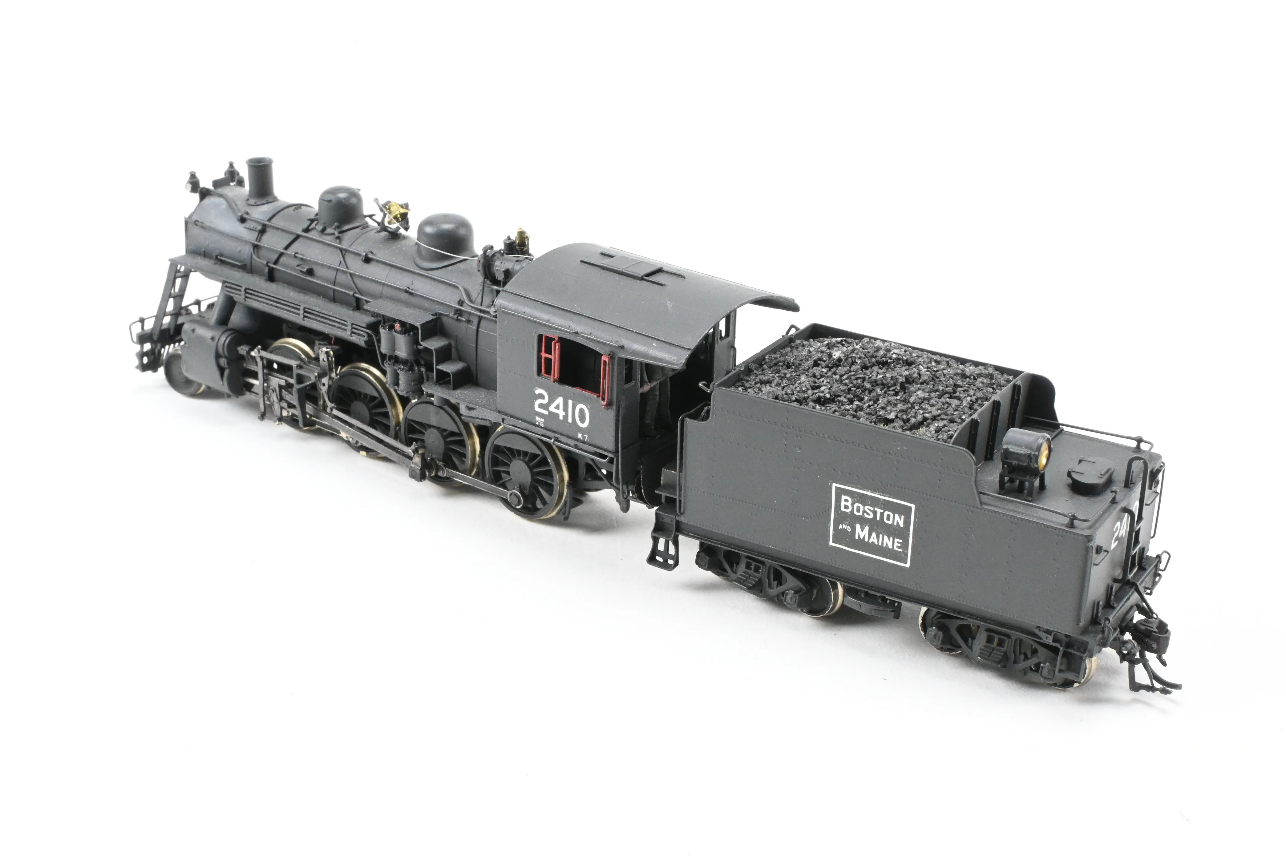 HO Brass NERS - New England Rail Service B&M - Boston & Maine Class K-7A 2-8-0 Consolidation CP No. 2410 REBOXX - Image 8