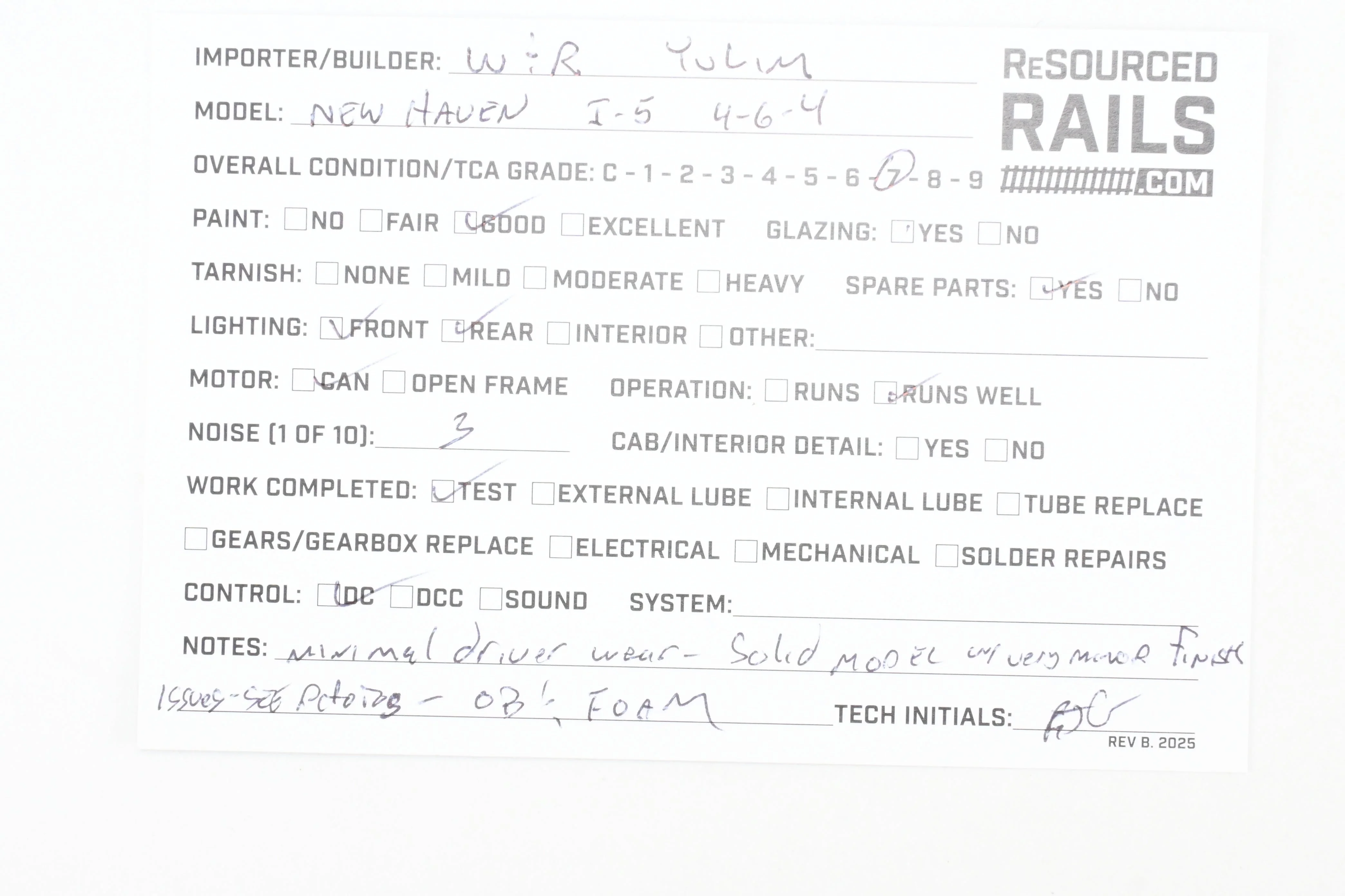 HO Brass CON W&R Enterprises NH - New Haven I-5 4-6-4 Hudson Version 3 FP No. 1404 - Image 21