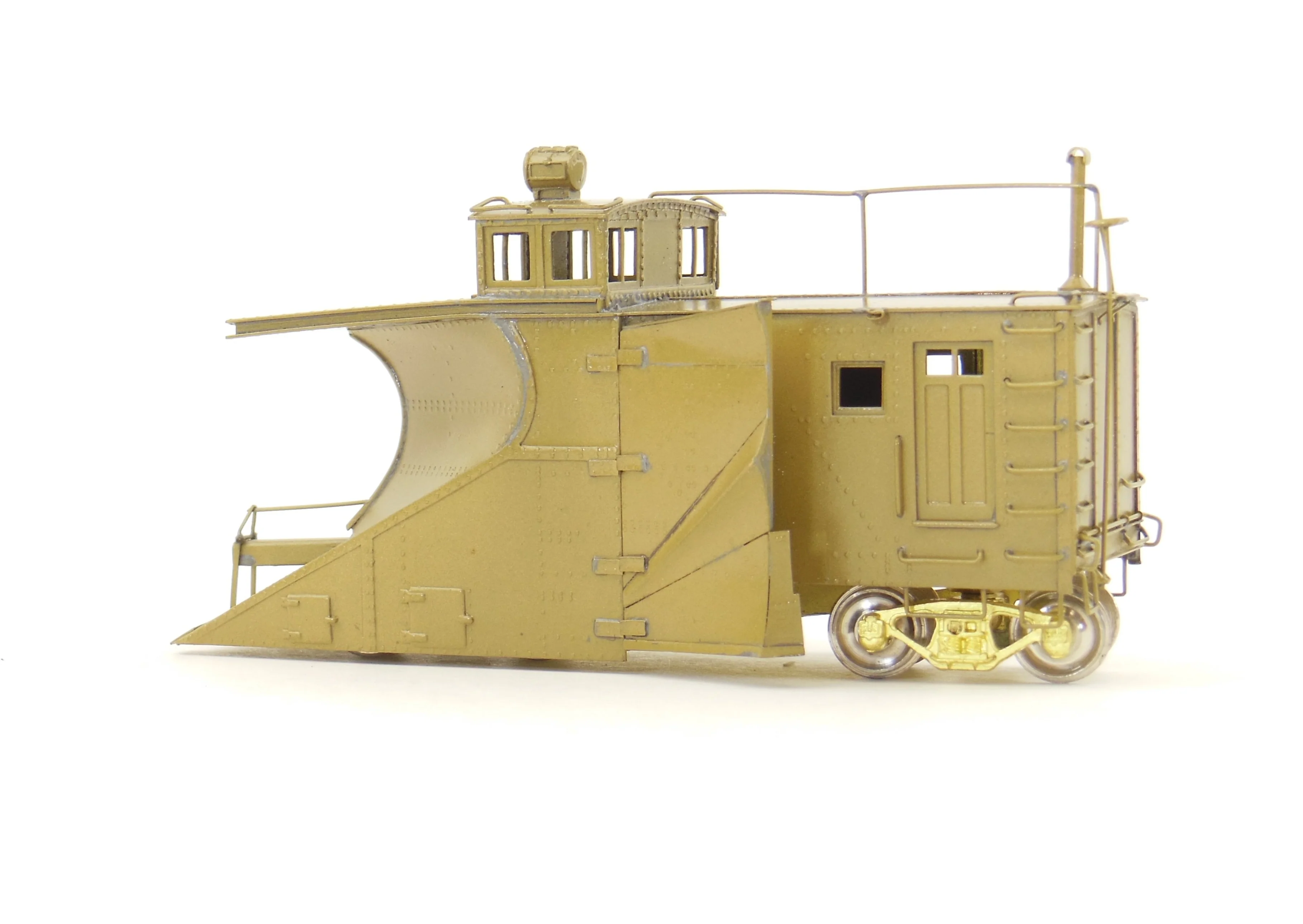 HO Brass NJ Custom Brass Various Roads MOW Snow Plow All Steel - Image 10