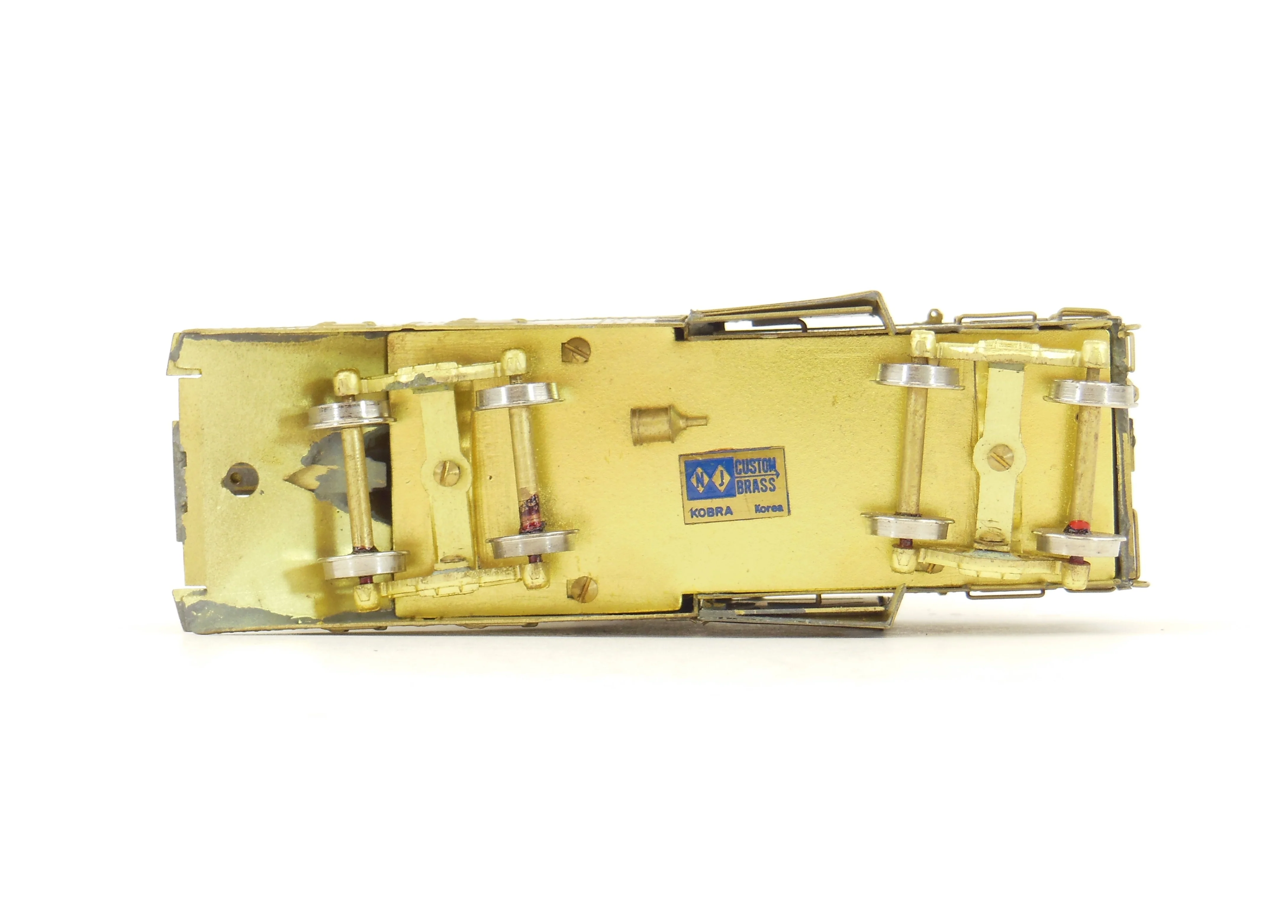 HO Brass NJ Custom Brass Various Roads MOW Snow Plow All Steel - Image 3