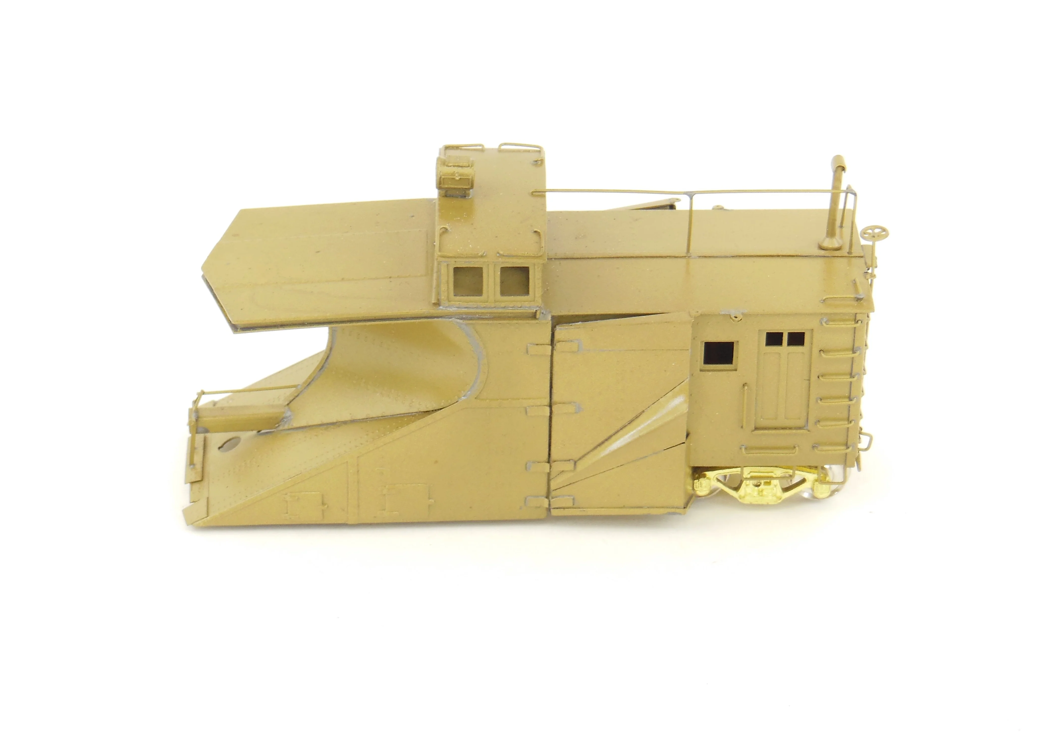 HO Brass NJ Custom Brass Various Roads MOW Snow Plow All Steel - Image 6