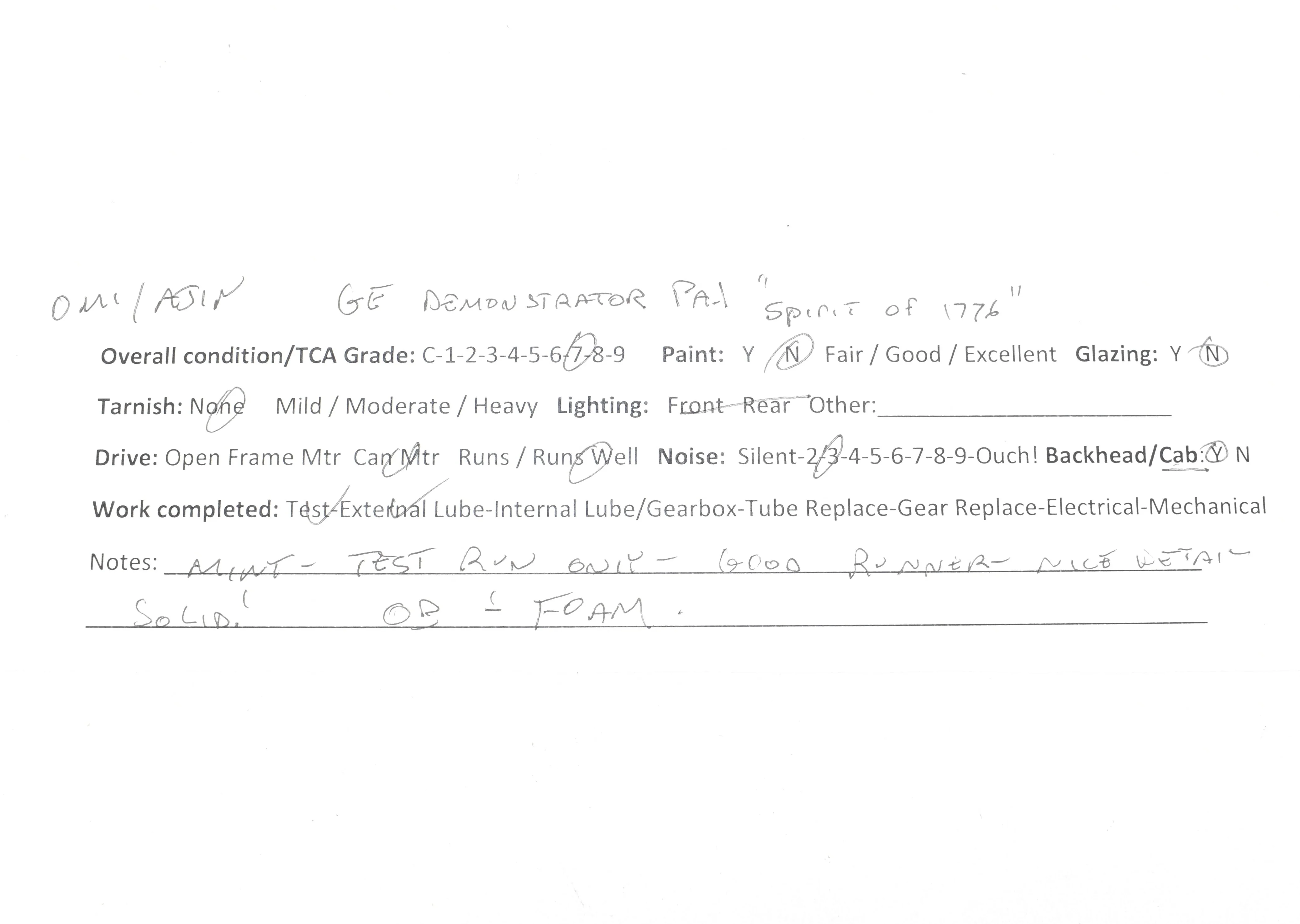 HO Brass OMI - Overland Models, Inc. Various Roads Alco/General Electric PA-1 Demonstrator "Spirit of 1776" - Image 18