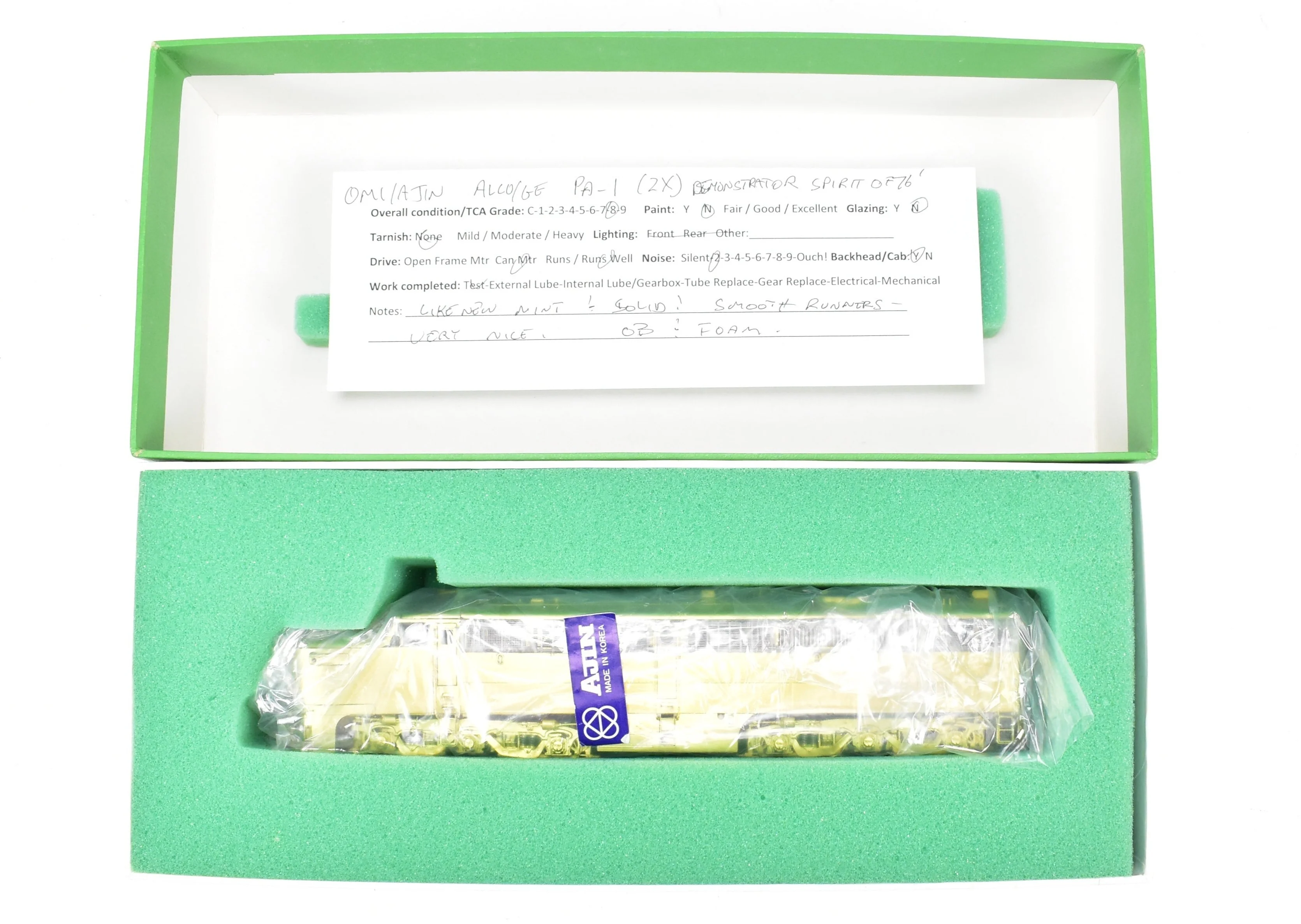 HO Brass OMI - Overland Models, Inc. Various Roads Alco/General Electric PA-1 Demonstrator "Spirit of 1776" - Image 22