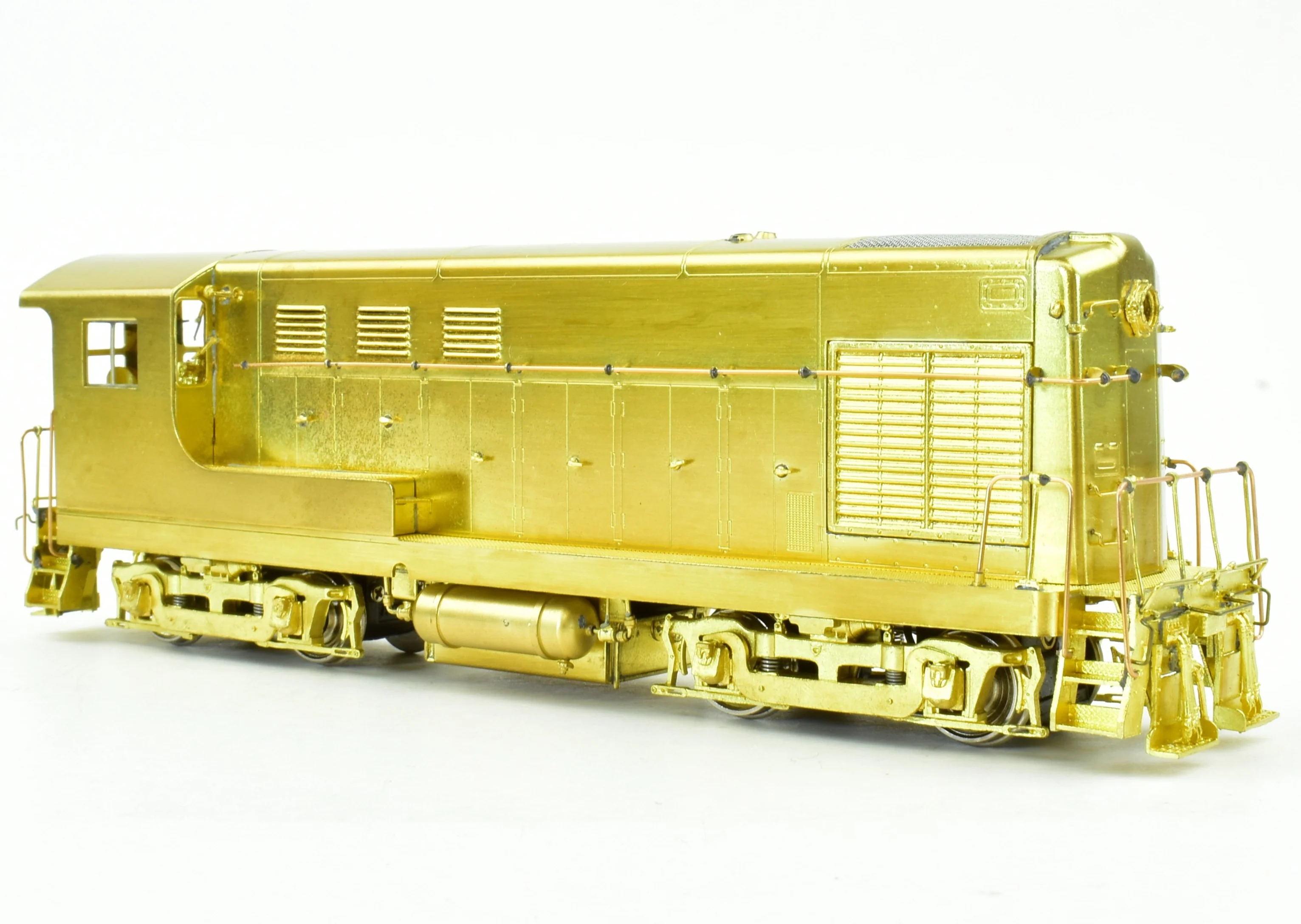 HO Brass OMI - Overland Models Inc.  ATSF/NYC- Santa Fe/New York Central Fairbanks Morse FM H-12-44 With Cab Overhang - Image 10