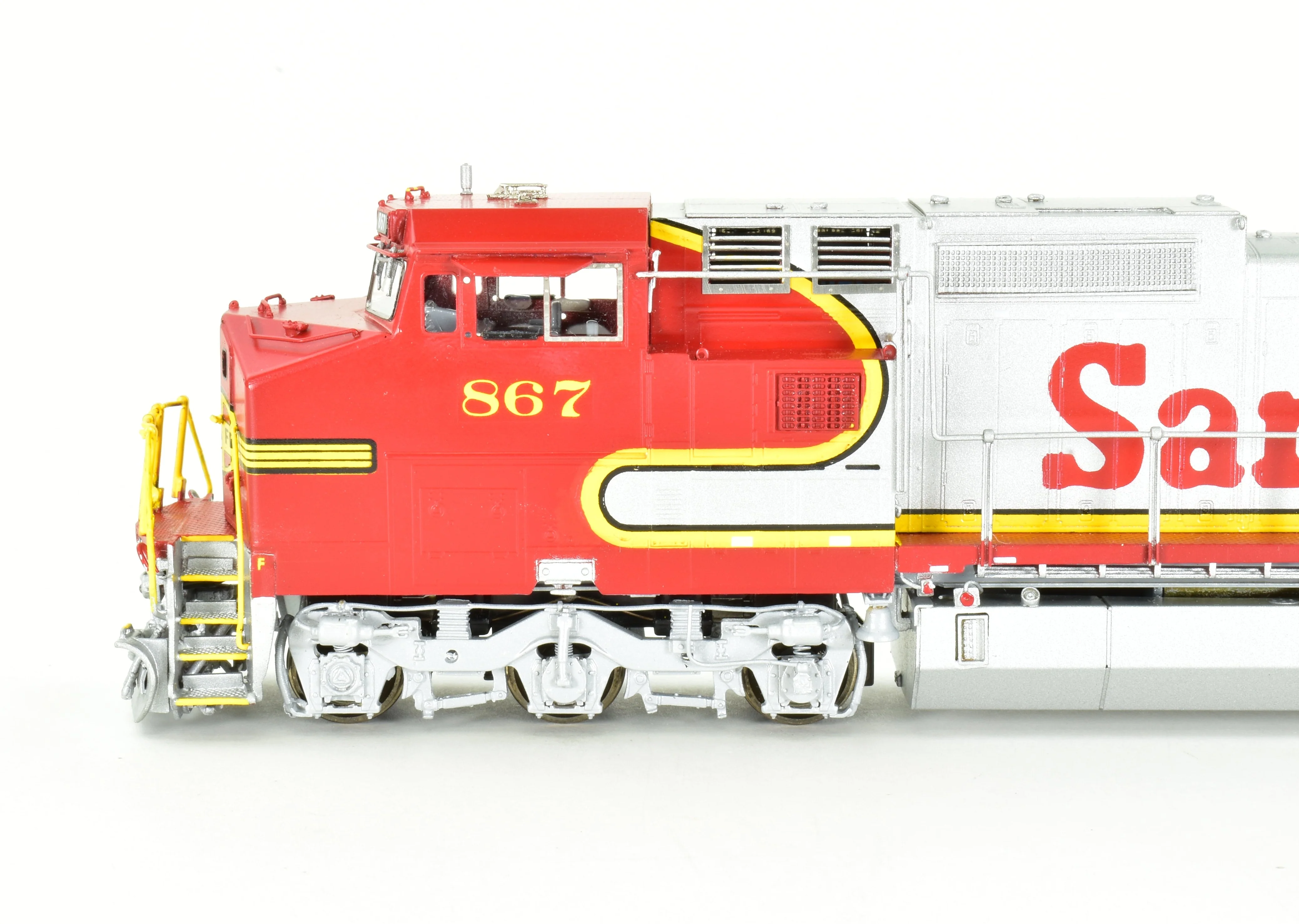 HO Brass OMI - Overland Models, Inc. ATSF - Santa Fe EMD Dash 8-40CW FP No. 867 - Image 13
