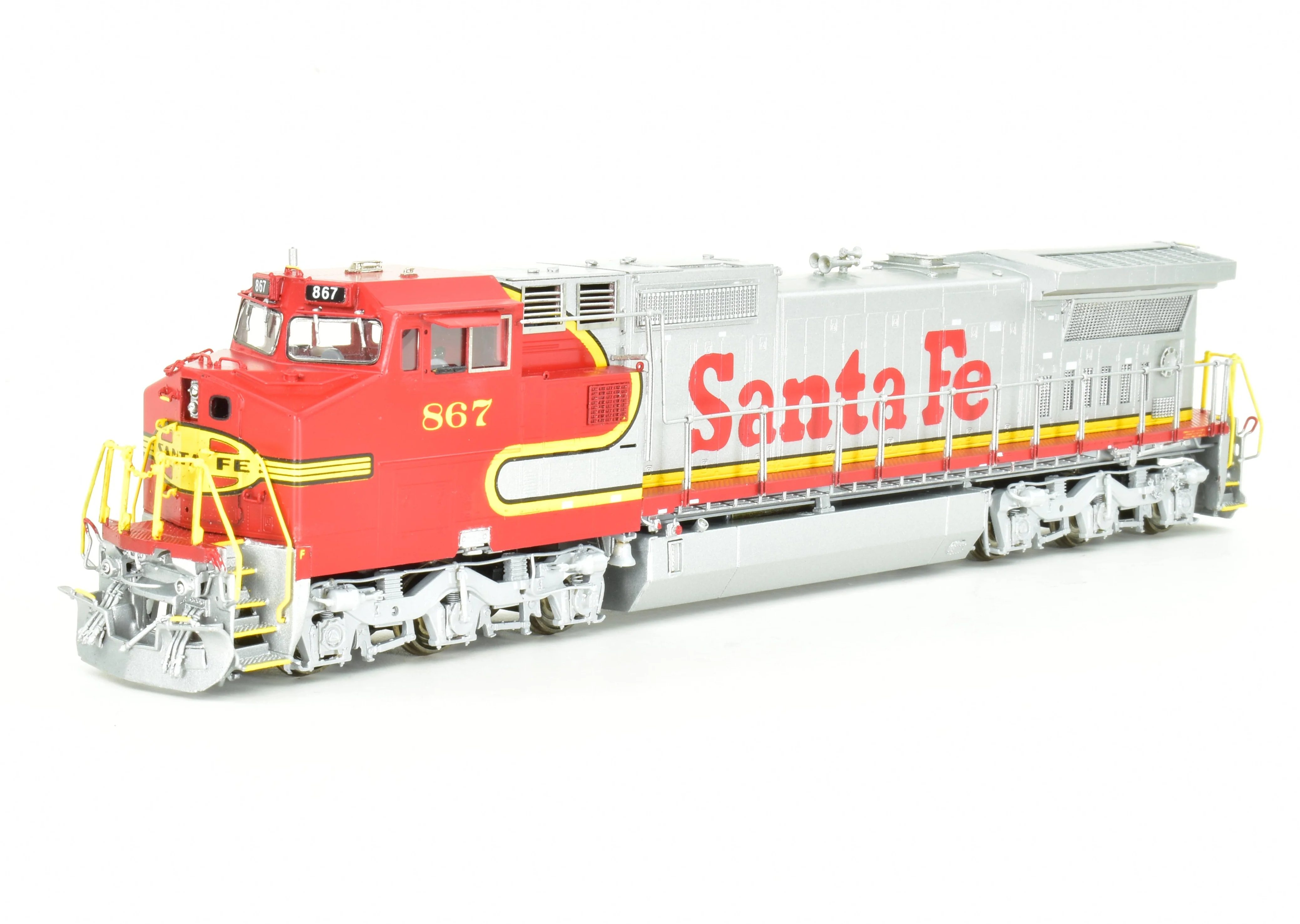 HO Brass OMI - Overland Models, Inc. ATSF - Santa Fe EMD Dash 8-40CW FP No. 867 - Image 4