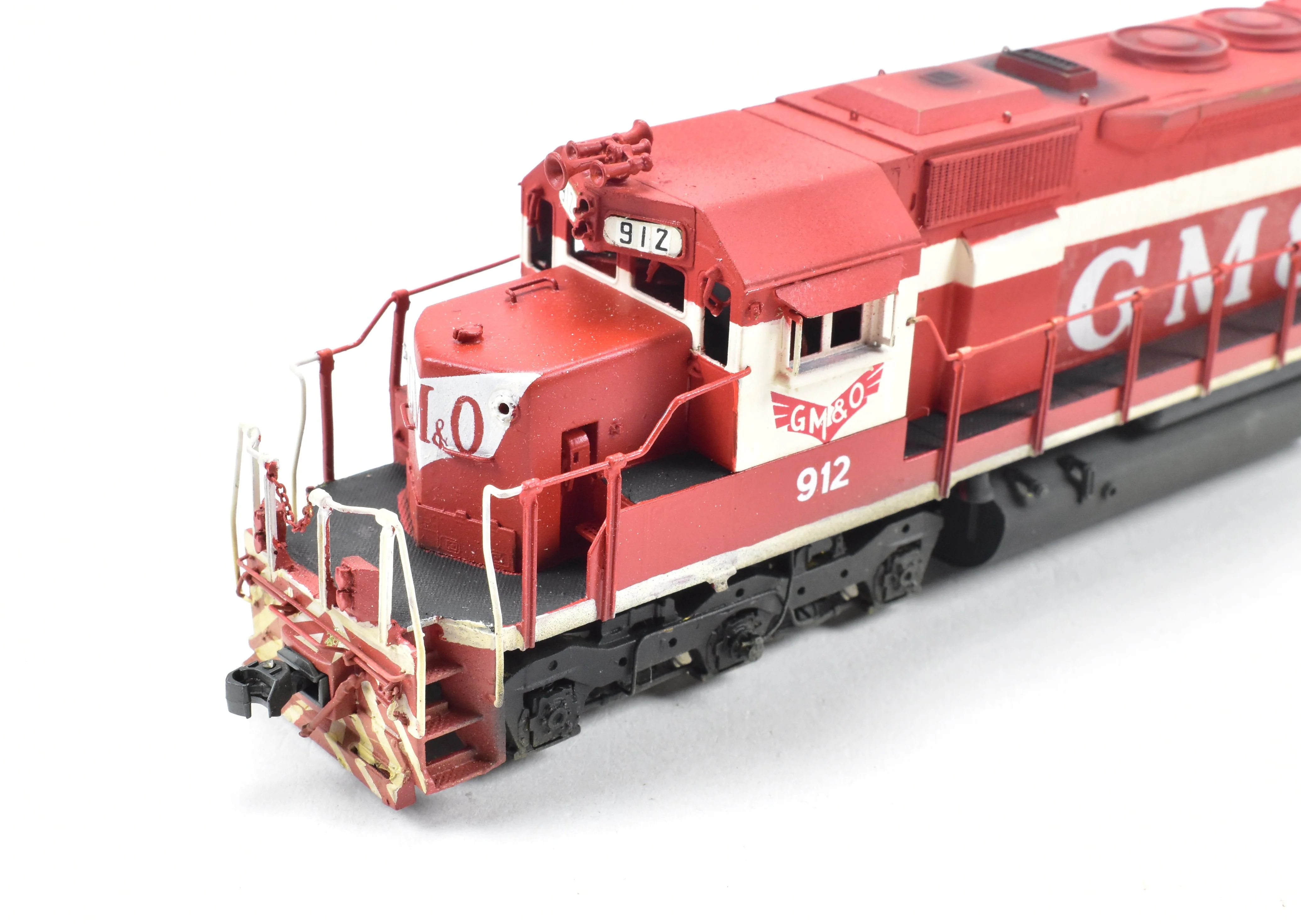 HO Brass OMI - Overland Models Inc. GM&O - Gulf Mobile & Ohio EMD SD40 C/P No. 912 Light Weathering - Image 13