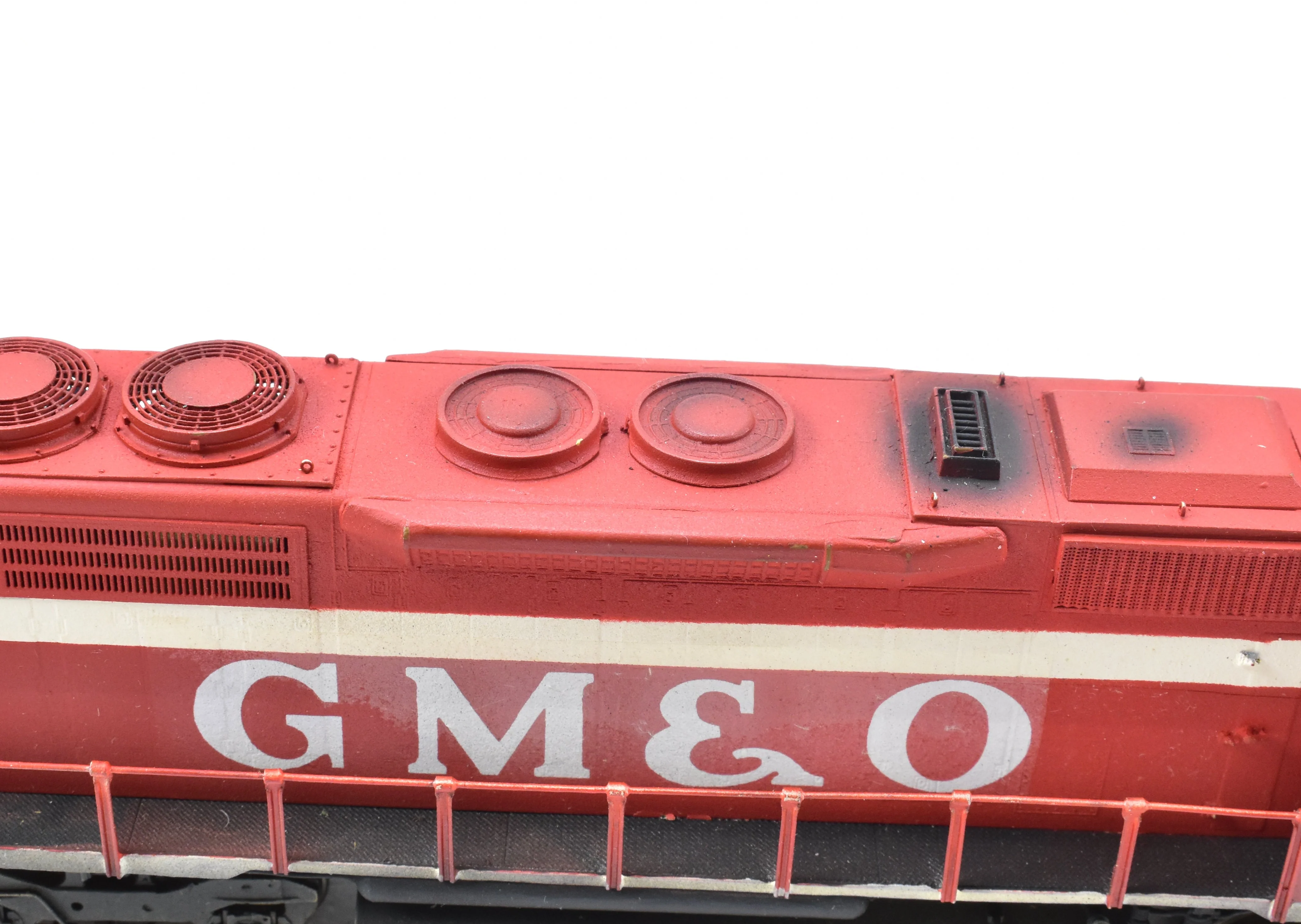 HO Brass OMI - Overland Models Inc. GM&O - Gulf Mobile & Ohio EMD SD40 C/P No. 912 Light Weathering - Image 15