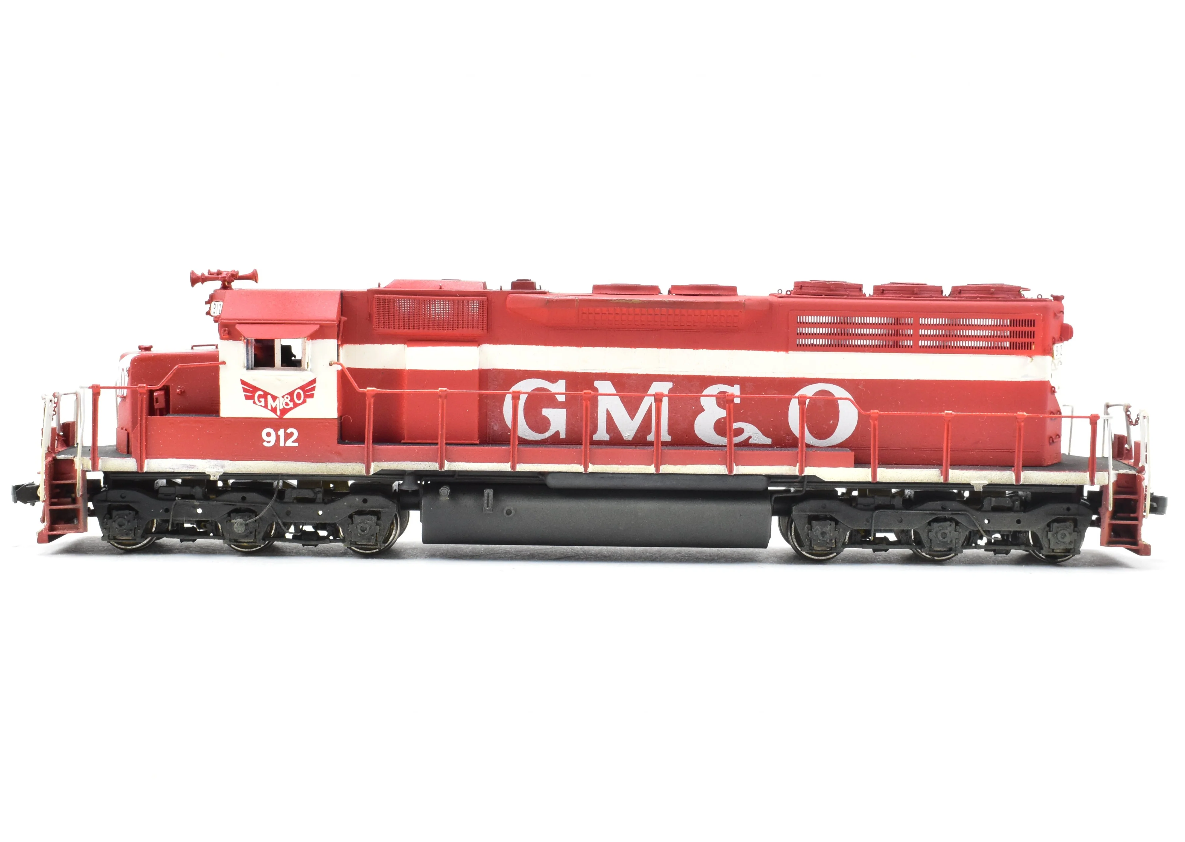 HO Brass OMI - Overland Models Inc. GM&O - Gulf Mobile & Ohio EMD SD40 C/P No. 912 Light Weathering - Image 3
