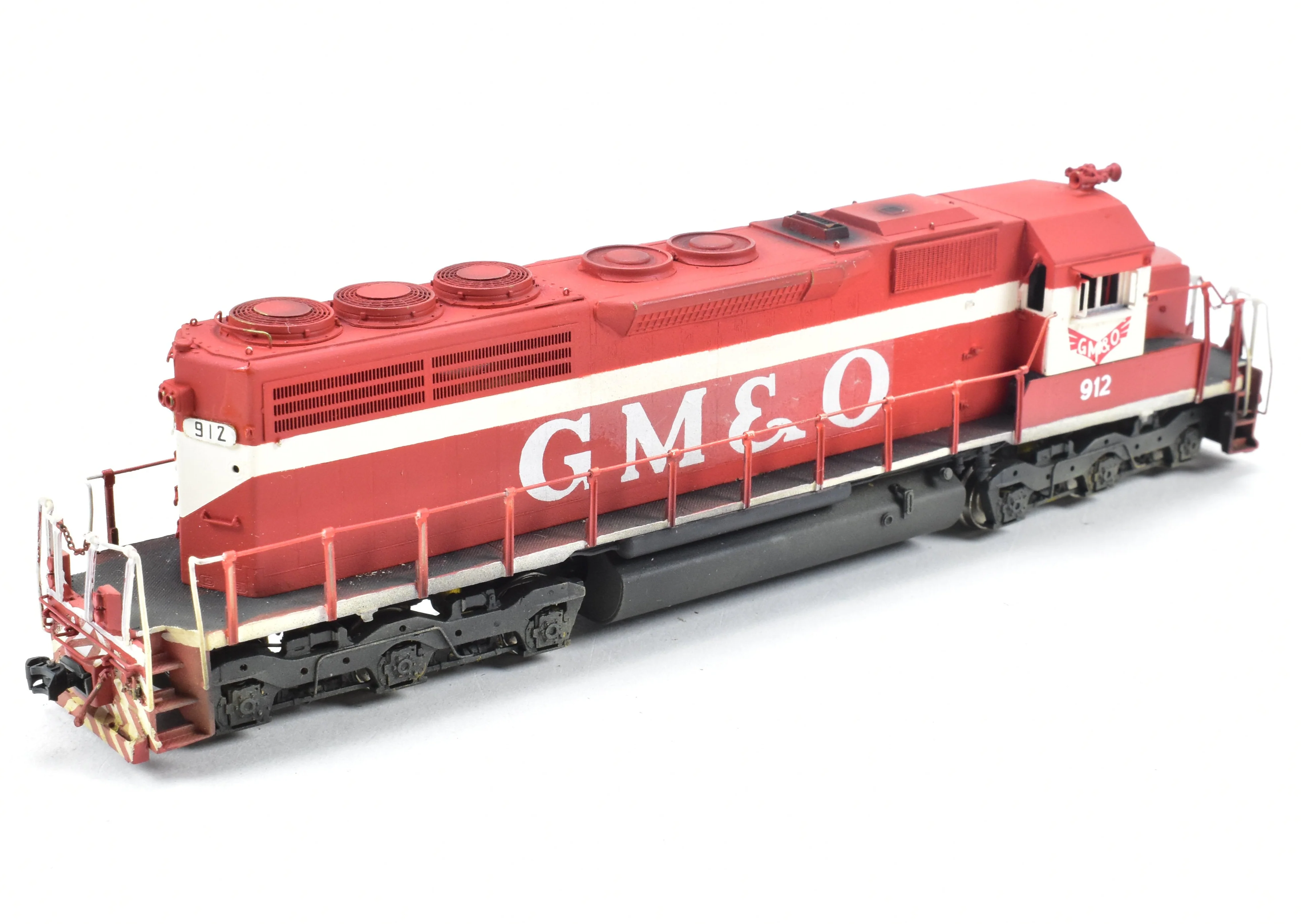 HO Brass OMI - Overland Models Inc. GM&O - Gulf Mobile & Ohio EMD SD40 C/P No. 912 Light Weathering - Image 6