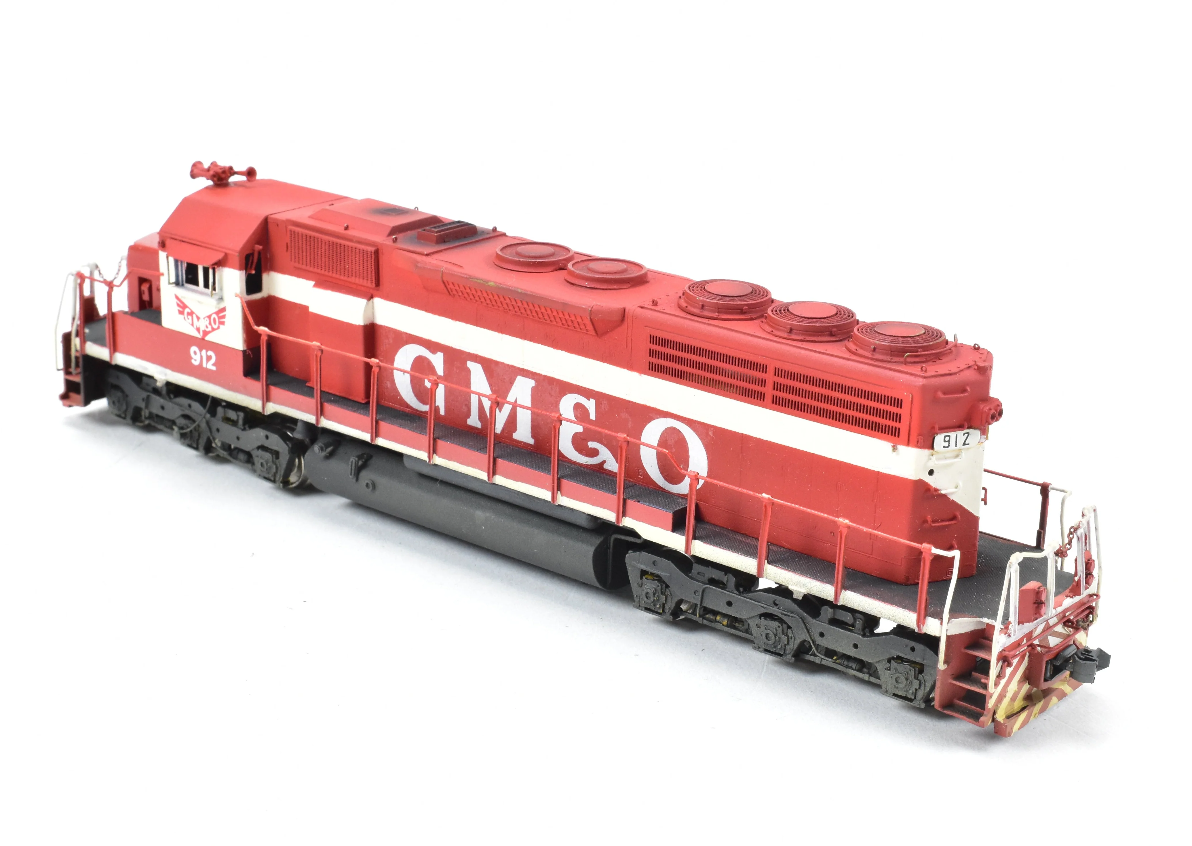 HO Brass OMI - Overland Models Inc. GM&O - Gulf Mobile & Ohio EMD SD40 C/P No. 912 Light Weathering - Image 7