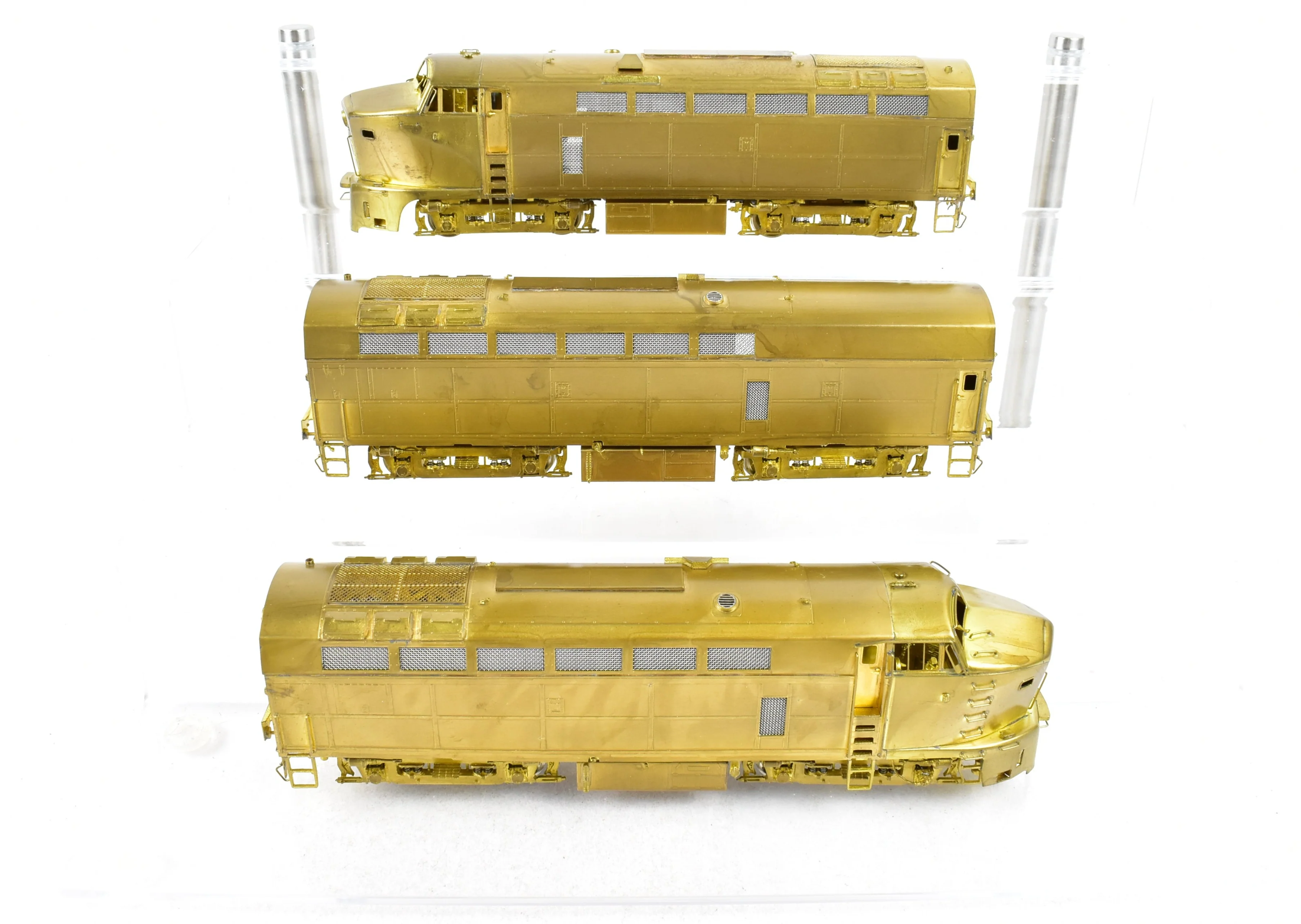 HO Brass CON OMI - Overland Models Inc. NYC, CIL, PRR, and B&O Baldwin RF-16 Shark Nose A/B/A Set - Image 3