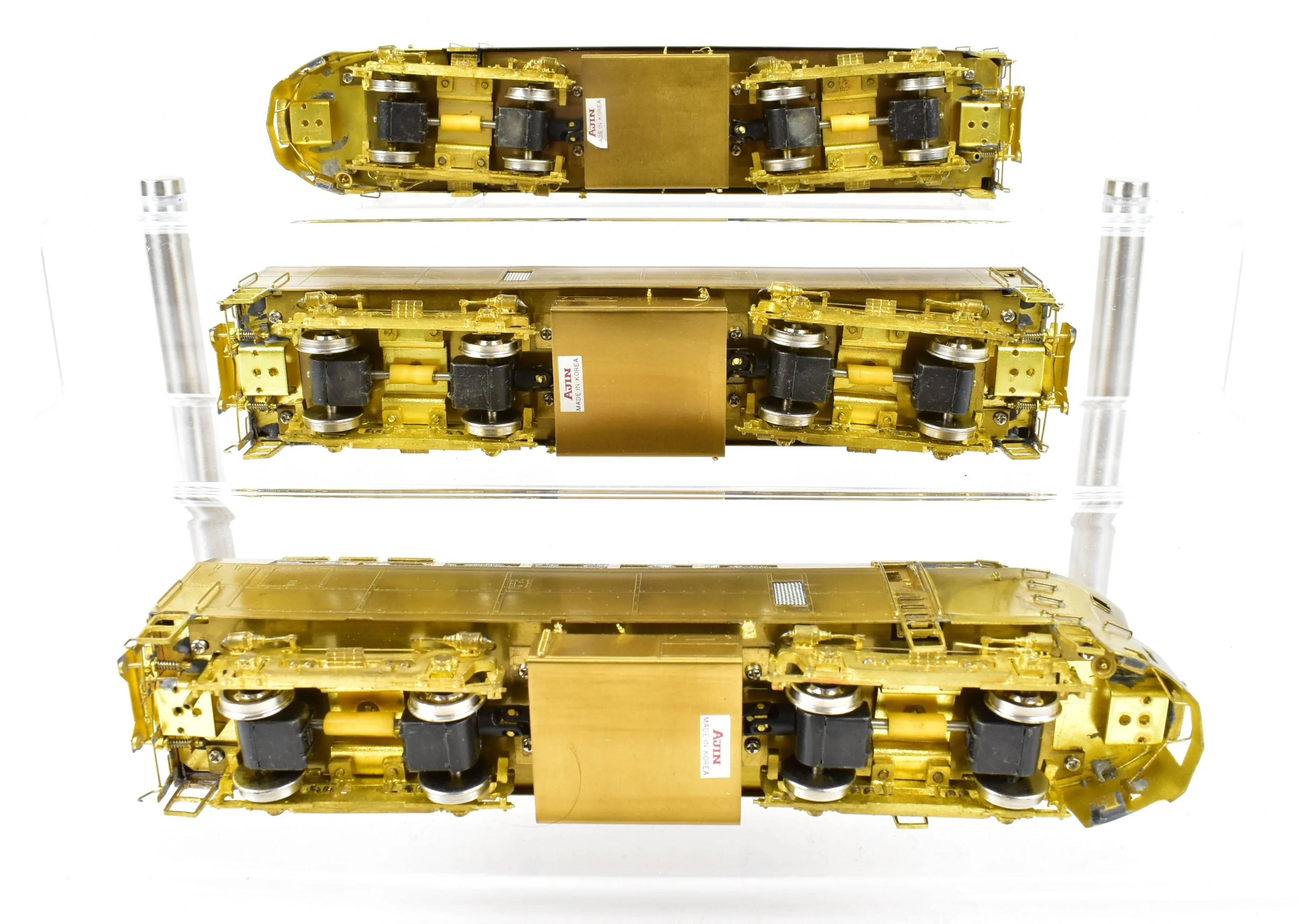 HO Brass CON OMI - Overland Models Inc. NYC, CIL, PRR, and B&O Baldwin RF-16 Shark Nose A/B/A Set - Image 38