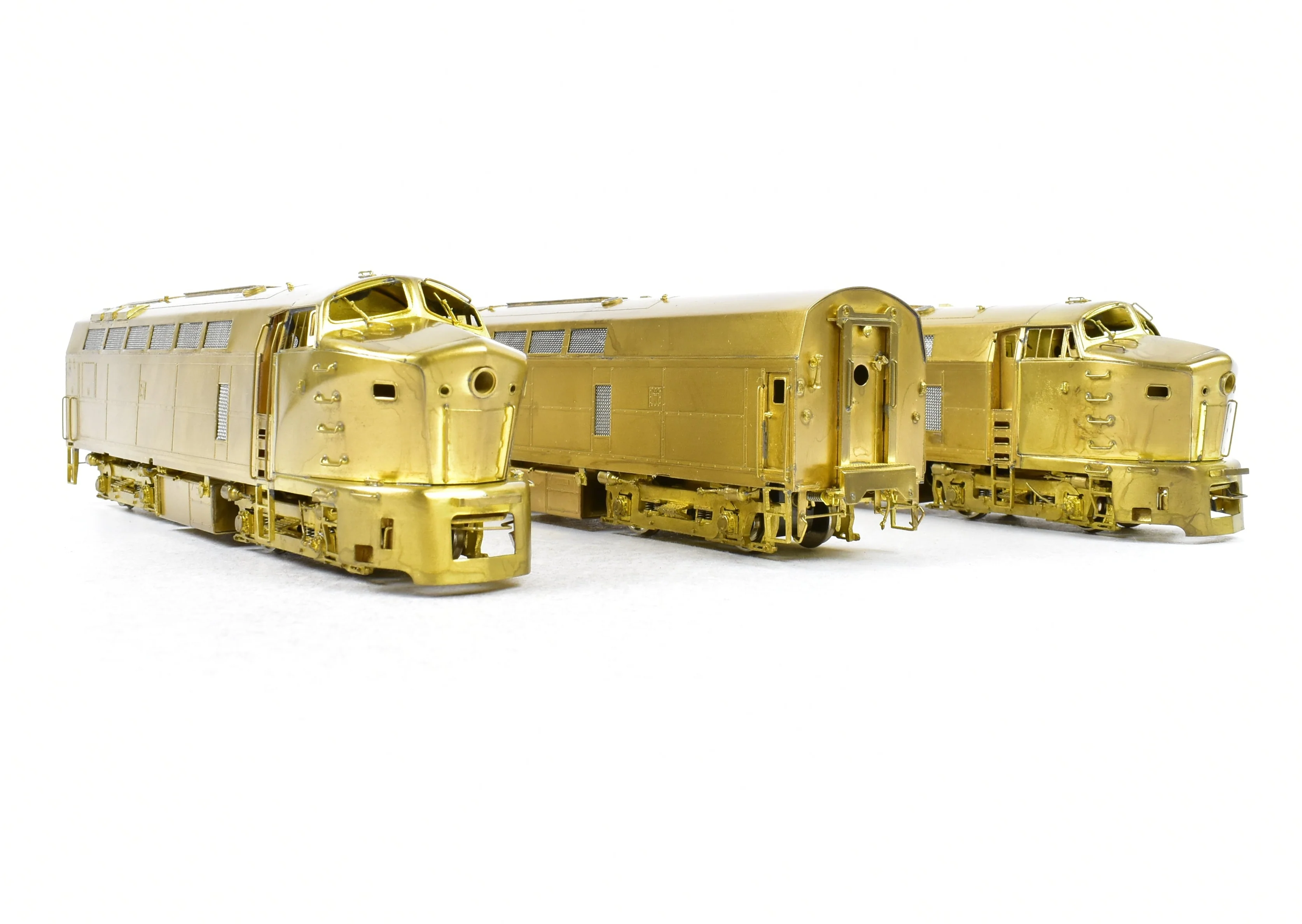 HO Brass CON OMI - Overland Models Inc. NYC, CIL, PRR, and B&O Baldwin RF-16 Shark Nose A/B/A Set - Image 4