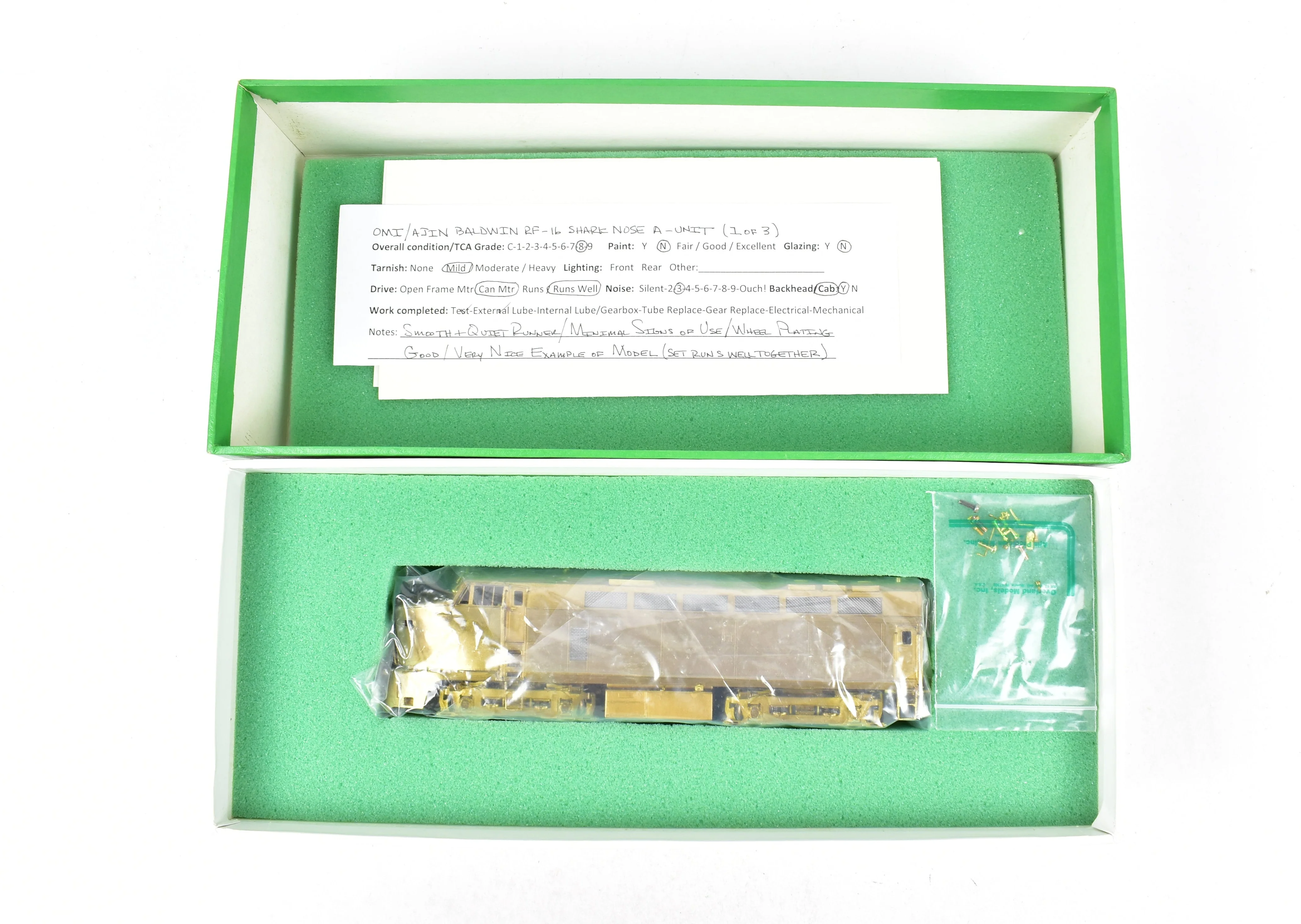 HO Brass CON OMI - Overland Models Inc. NYC, CIL, PRR, and B&O Baldwin RF-16 Shark Nose A/B/A Set - Image 40