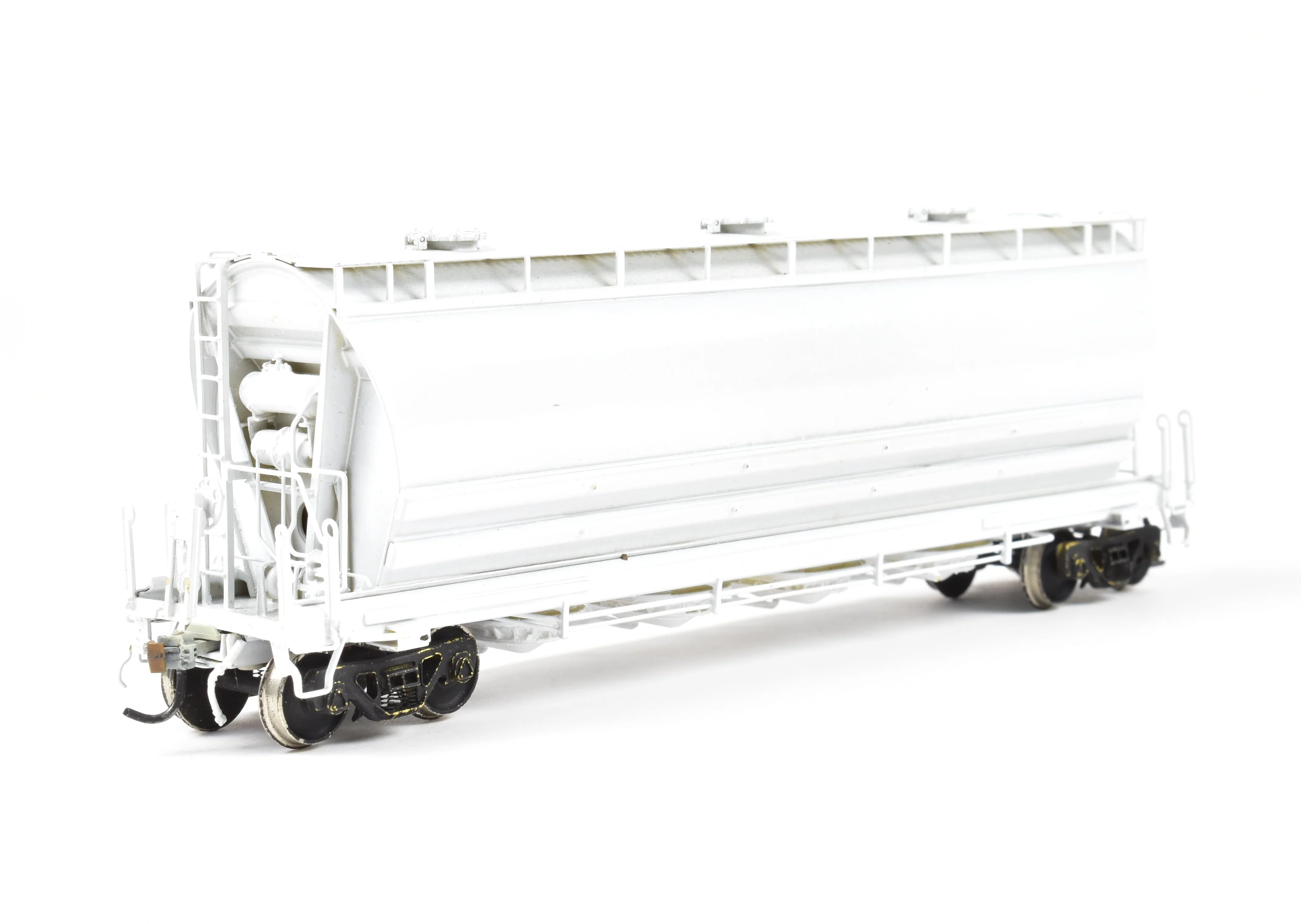 HO Brass CON OMI - Overland Models, Inc. NYC - New York Central PC - Penn Central and CR - Conrail Flexi-Flow PD Covered Hopper Custom Painted Unlettered - Image 5