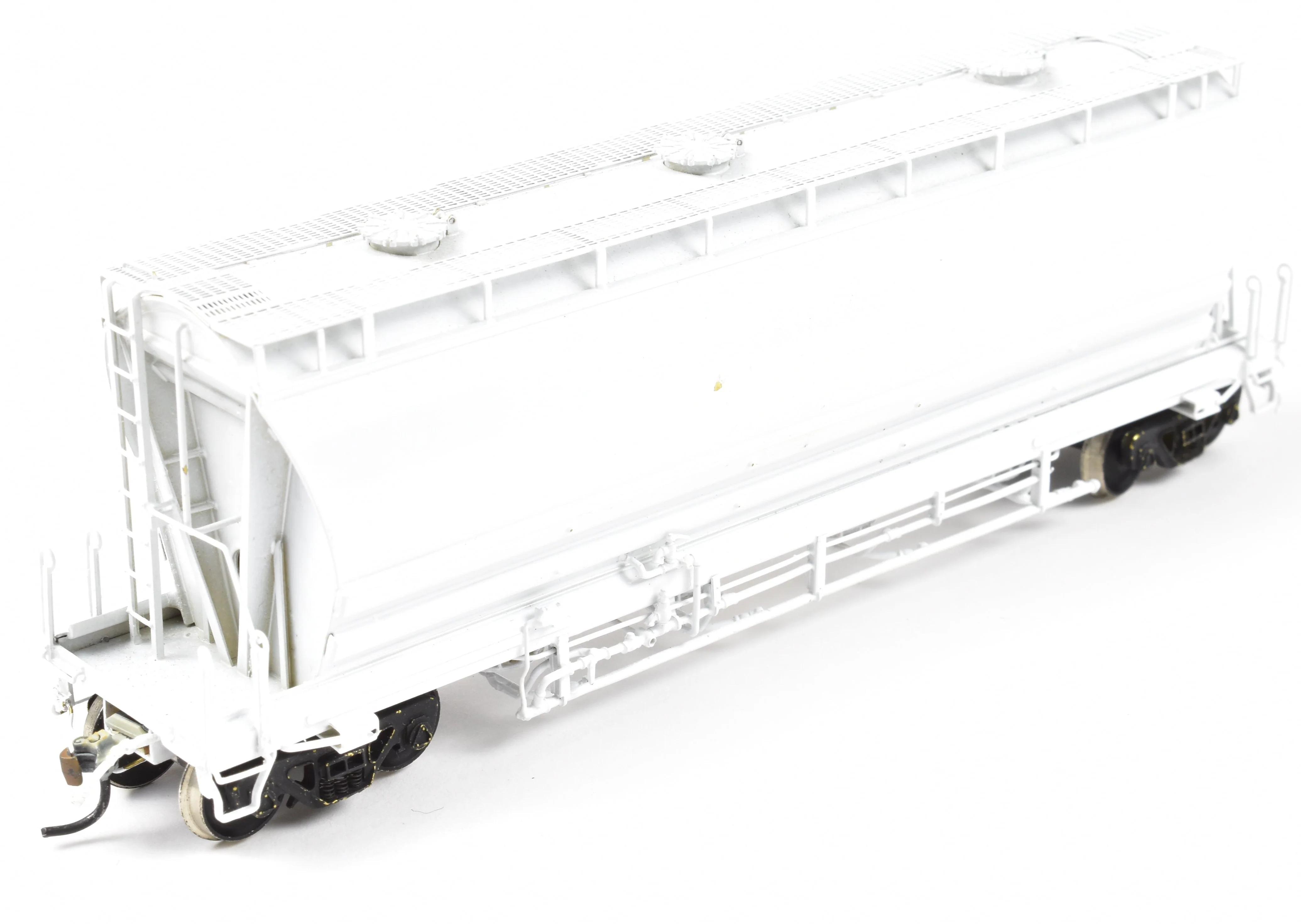 HO Brass CON OMI - Overland Models, Inc. NYC - New York Central PC - Penn Central and CR - Conrail Flexi-Flow PD Covered Hopper Custom Painted Unlettered - Image 8