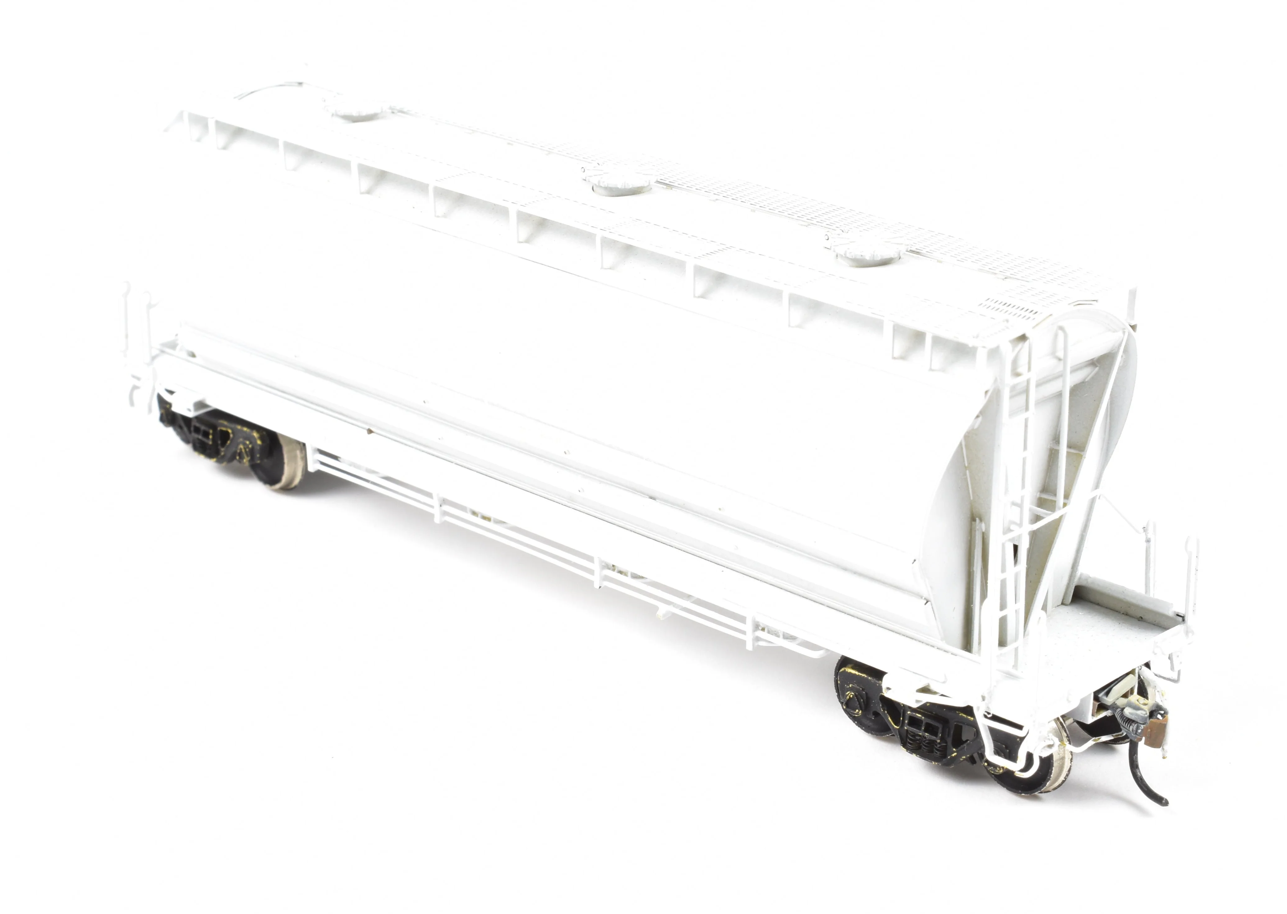 HO Brass CON OMI - Overland Models, Inc. NYC - New York Central PC - Penn Central and CR - Conrail Flexi-Flow PD Covered Hopper Custom Painted Unlettered - Image 9