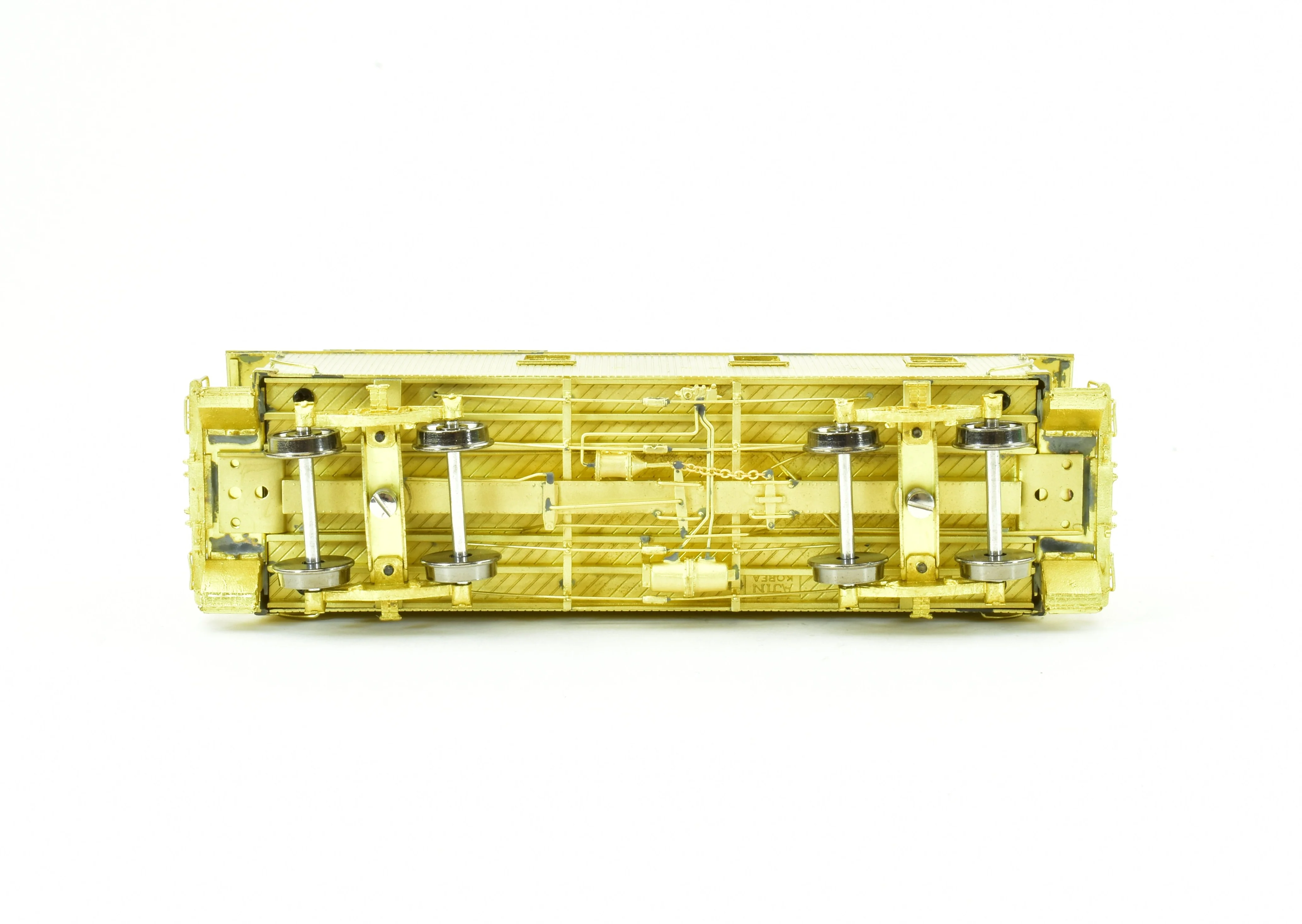 HO Brass OMI - Overland Models, Inc. P&LE - Pittsburgh & Lake Erie NYC Wood Caboose - Image 3