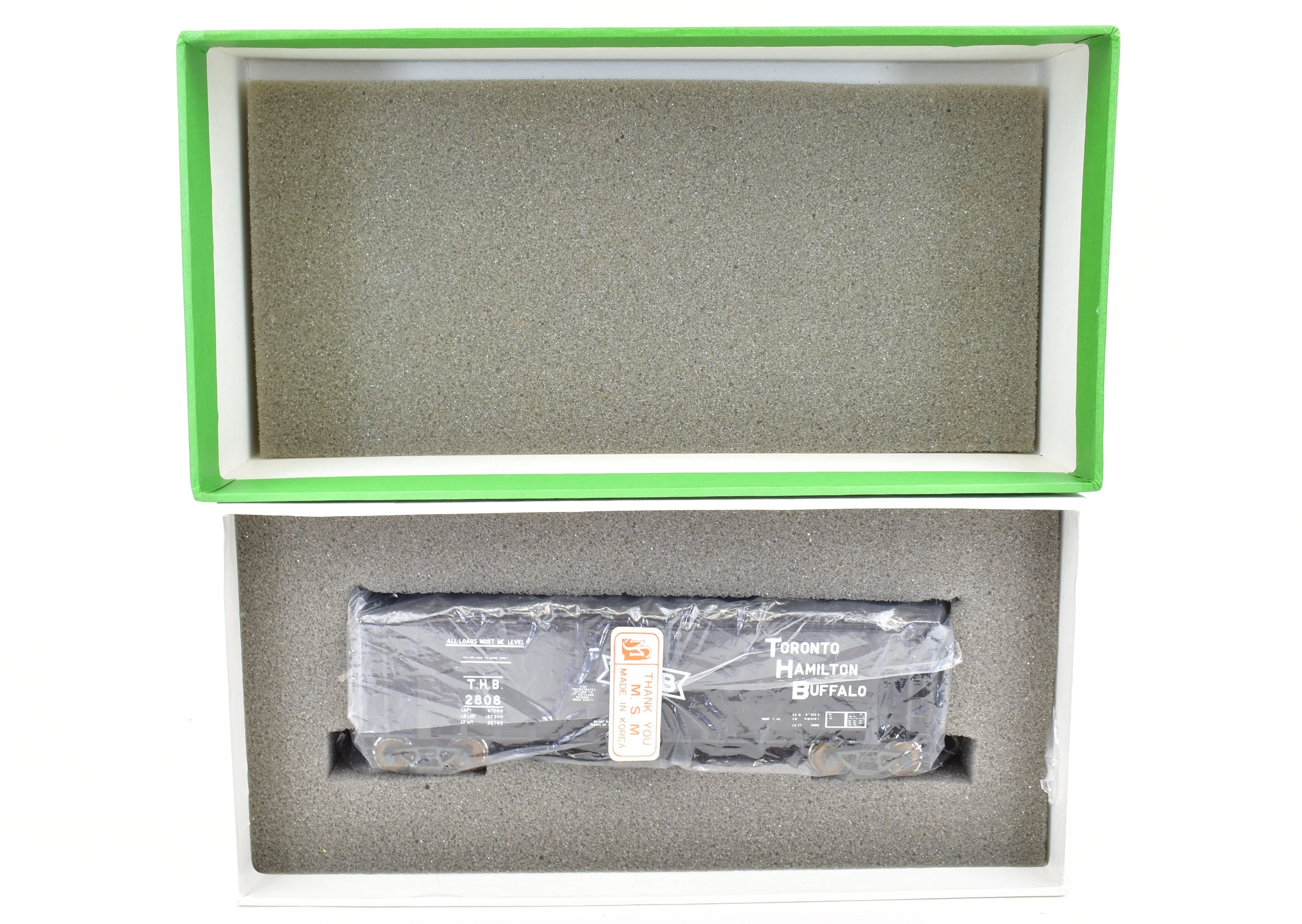 HO Brass OMI - Overland Models, Inc. TH&B - Toronto Hamilton & Buffalo Custom Painted CN Slab Side Covered Hopper - Image 15