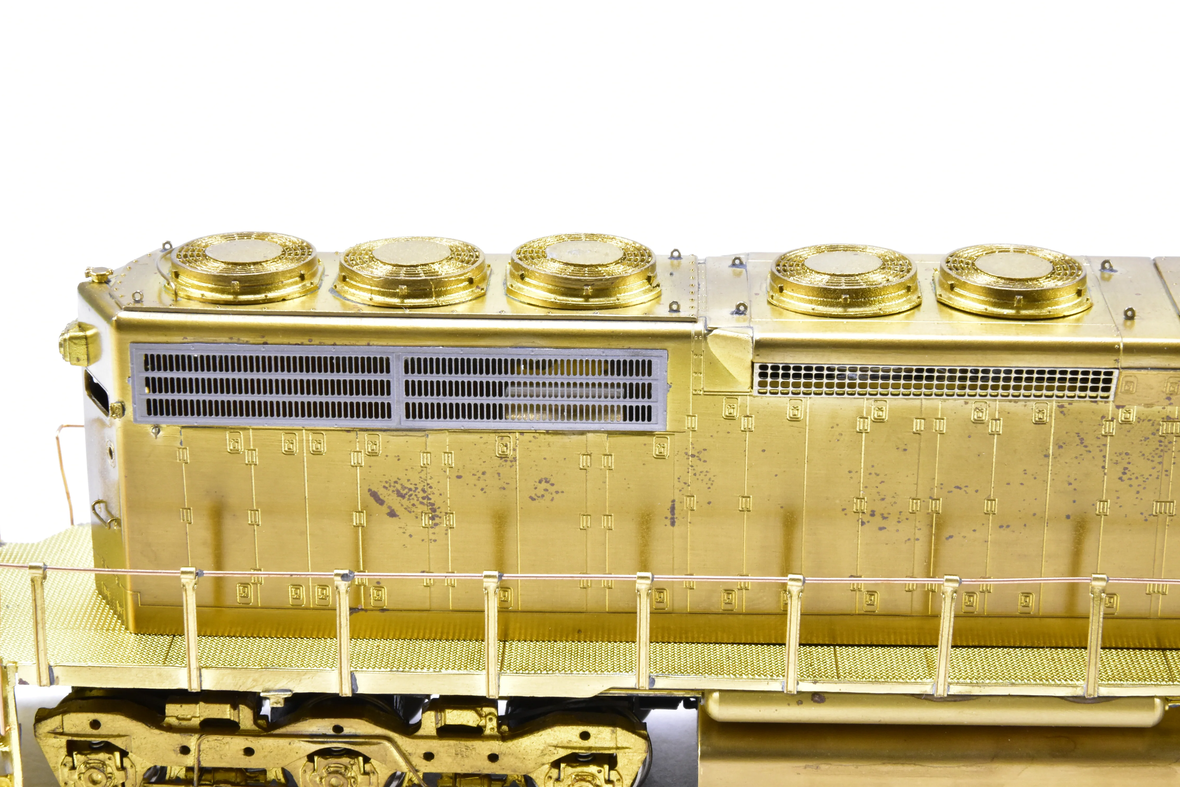 HO Brass OMI - Overland Models Inc. Various Roads EMD SD40 Low Hood, W/Dynamic Brakes, W/Low Mounted Brake Cylinders - Image 15