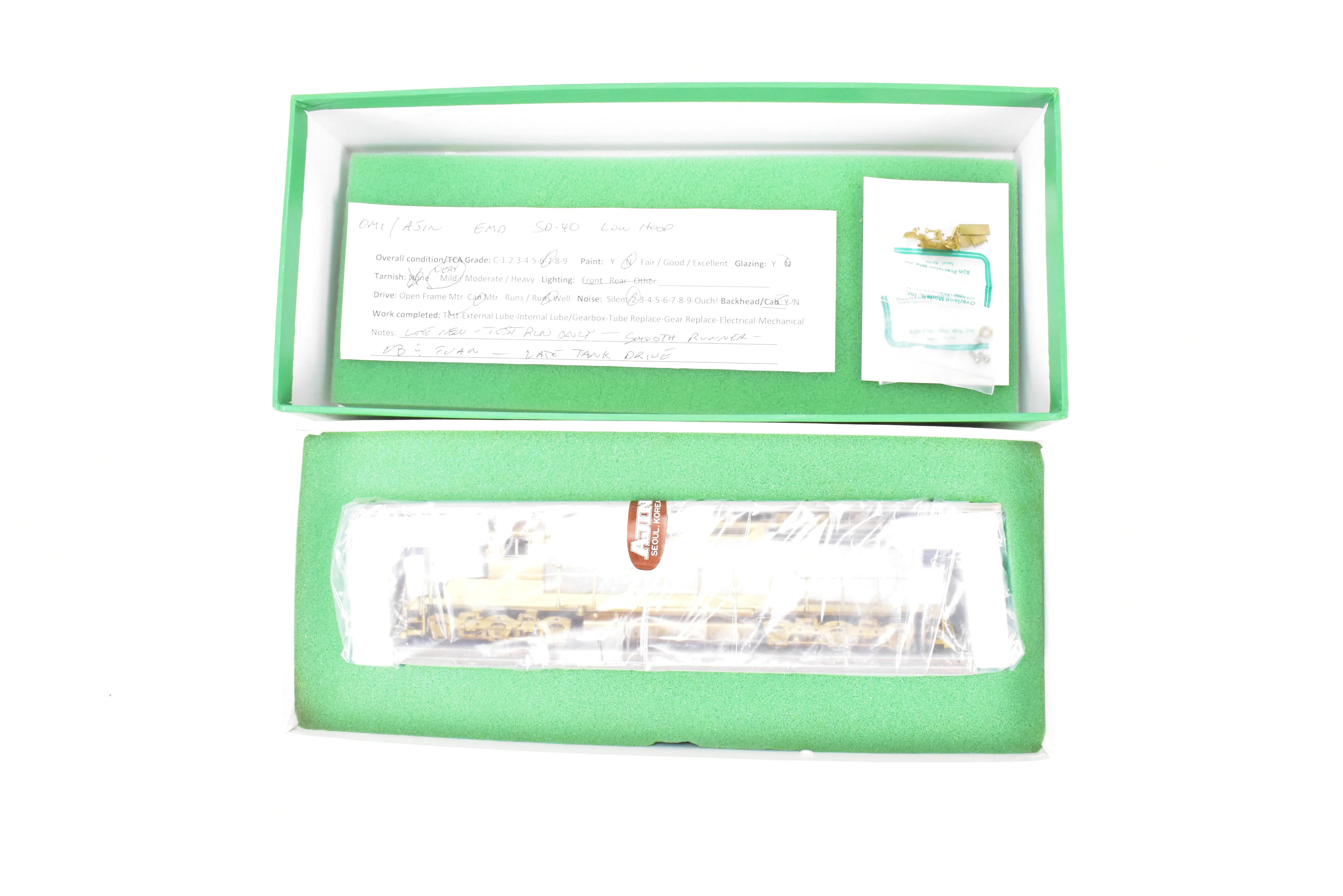 HO Brass OMI - Overland Models Inc. Various Roads EMD SD40 Low Hood, W/Dynamic Brakes, W/Low Mounted Brake Cylinders - Image 19