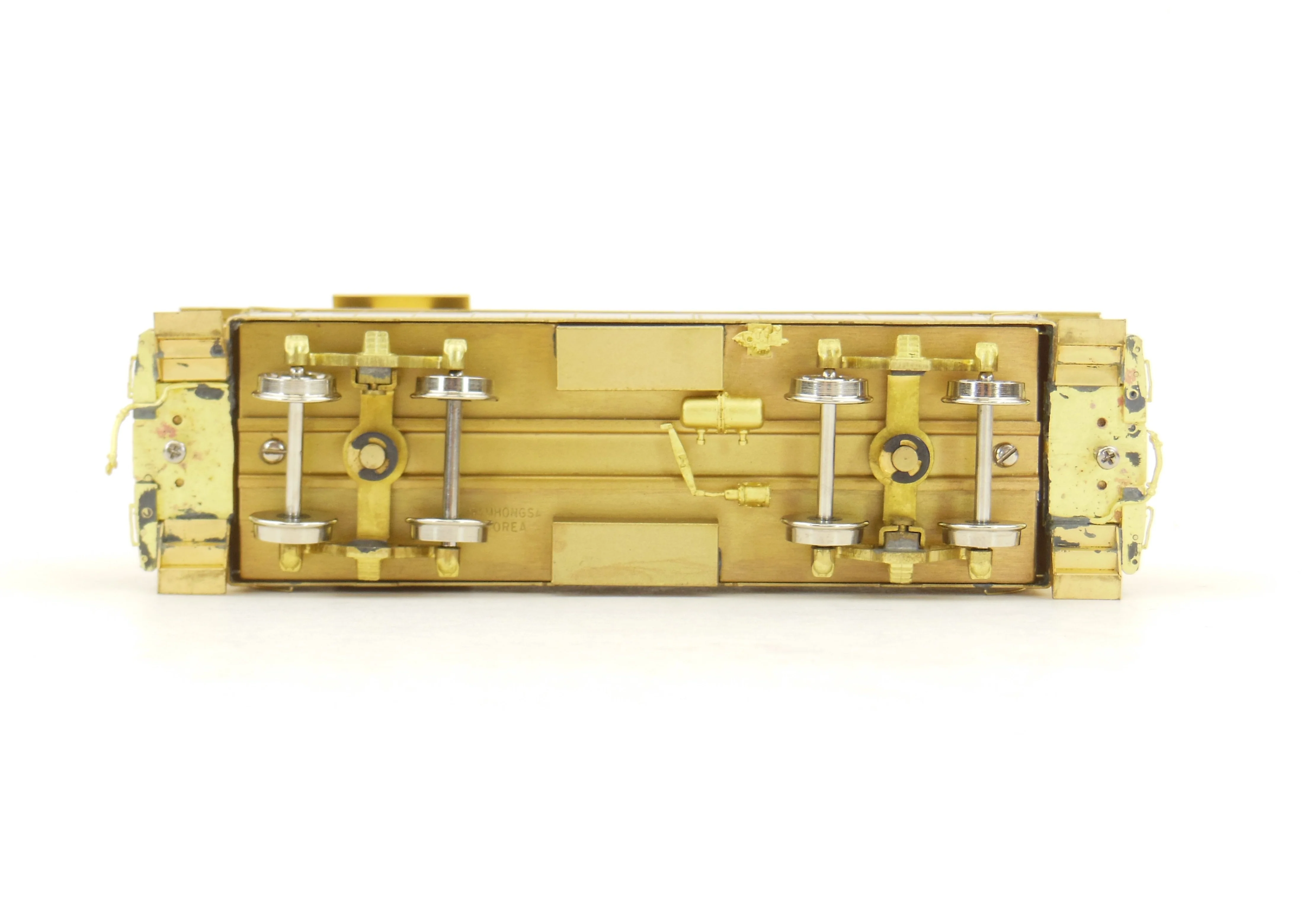 HO Brass Oriental Limited ATSF - Santa Fe Original Round Roof Caboose - Image 3