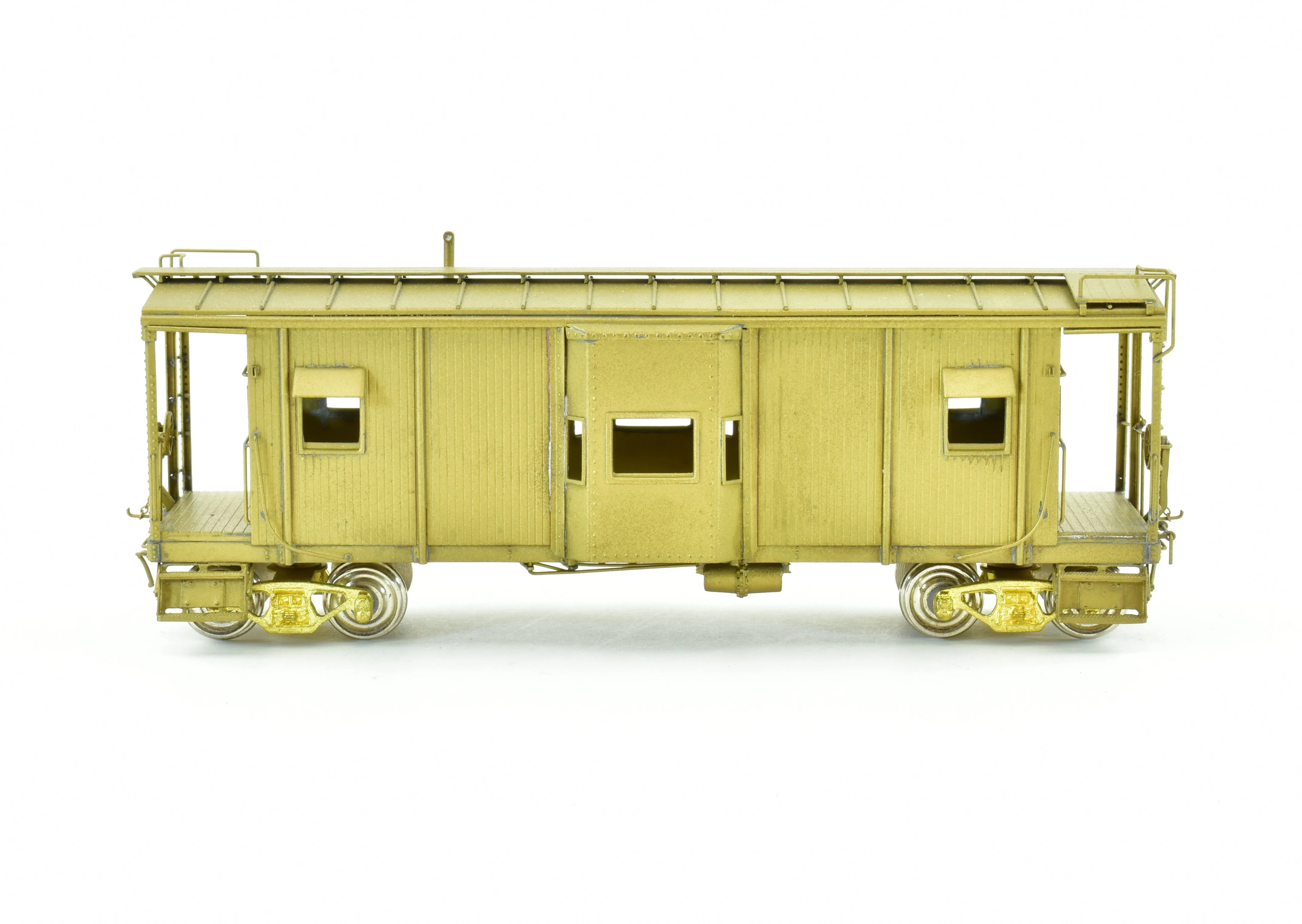 HO Brass Oriental Limited B&O -Baltimore & Ohio I-13 Wood Bay Window Caboose - Image 4