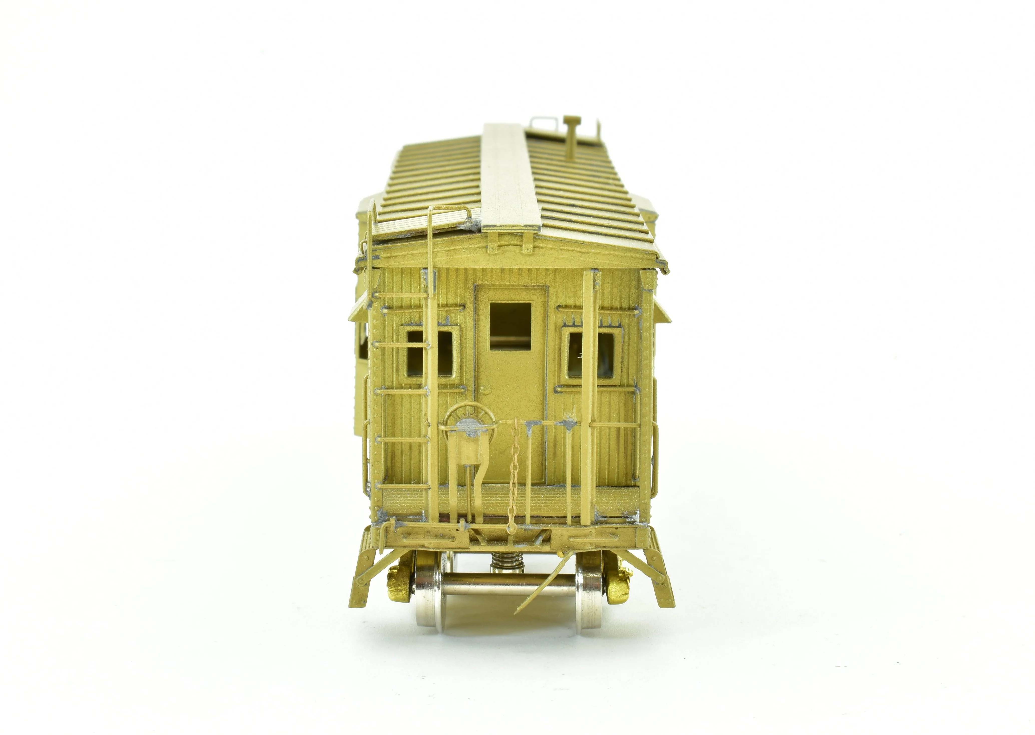 HO Brass Oriental Limited B&O -Baltimore & Ohio I-13 Wood Bay Window Caboose - Image 7
