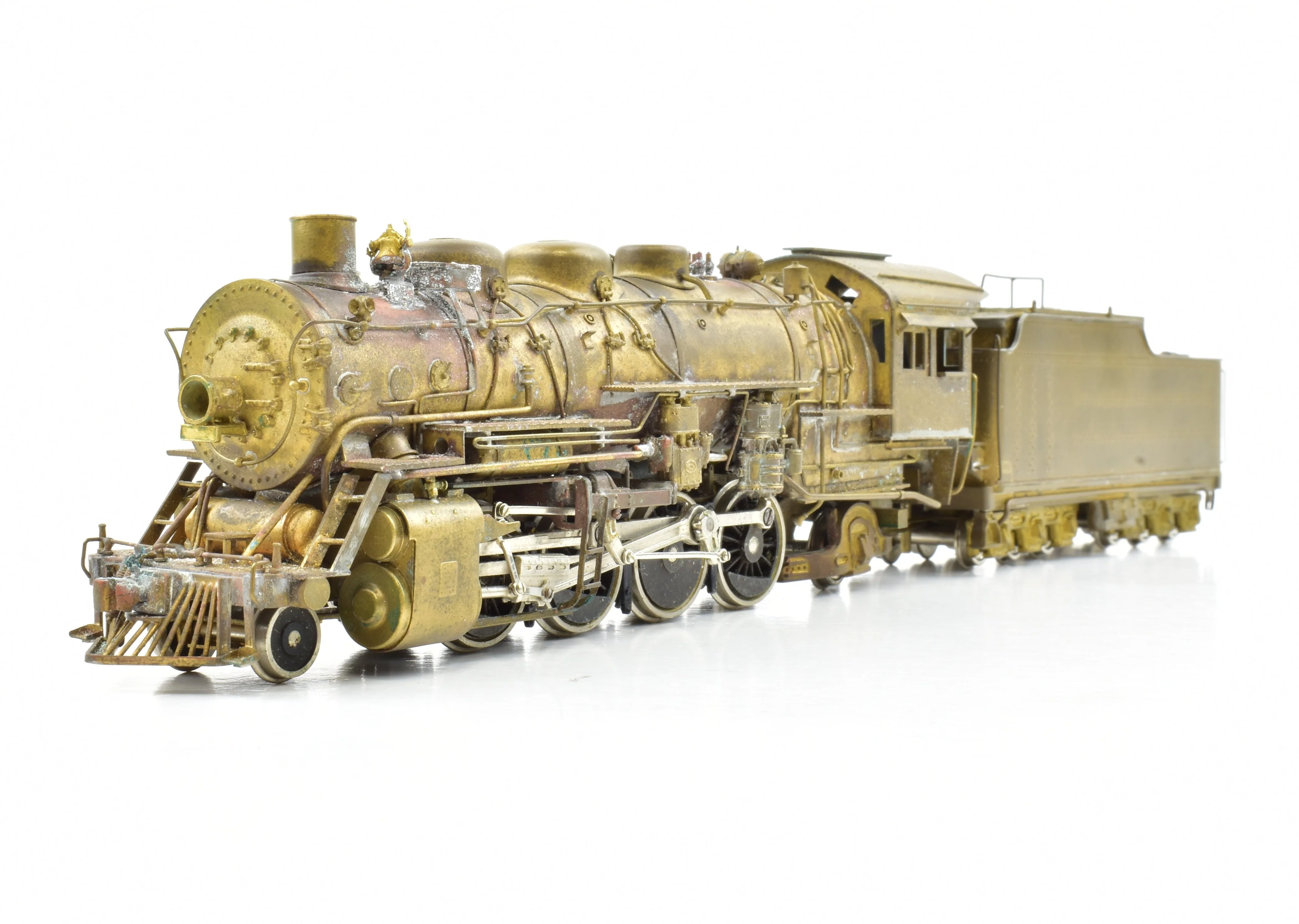 HO Brass PFM - Toby ATSF - Santa Fe 2-8-2 Mikado - Image 12