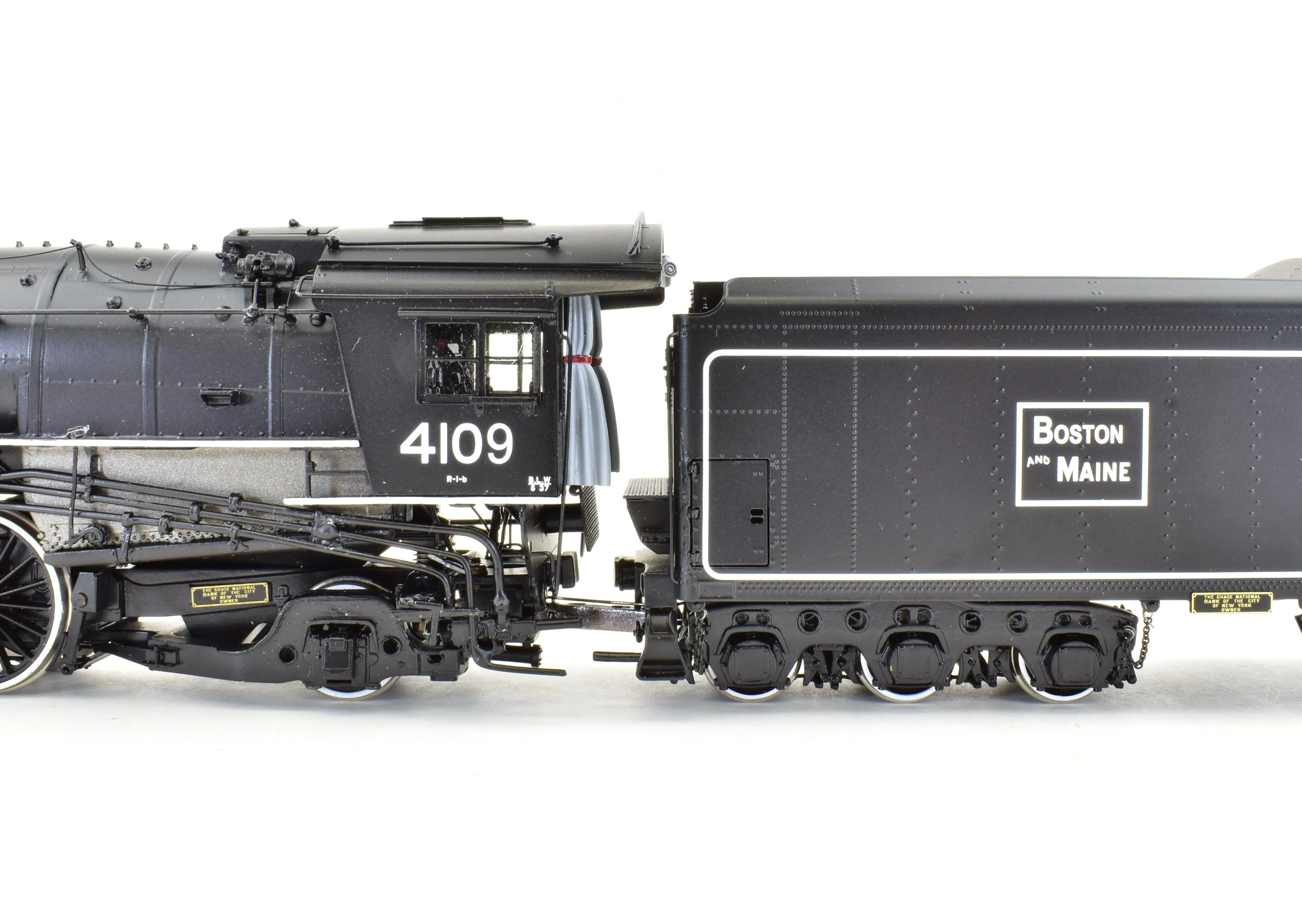 HO Brass CON PSC - Precision Scale Co. B&M - Boston & Maine R-1b 4-8-2 FP - Image 14