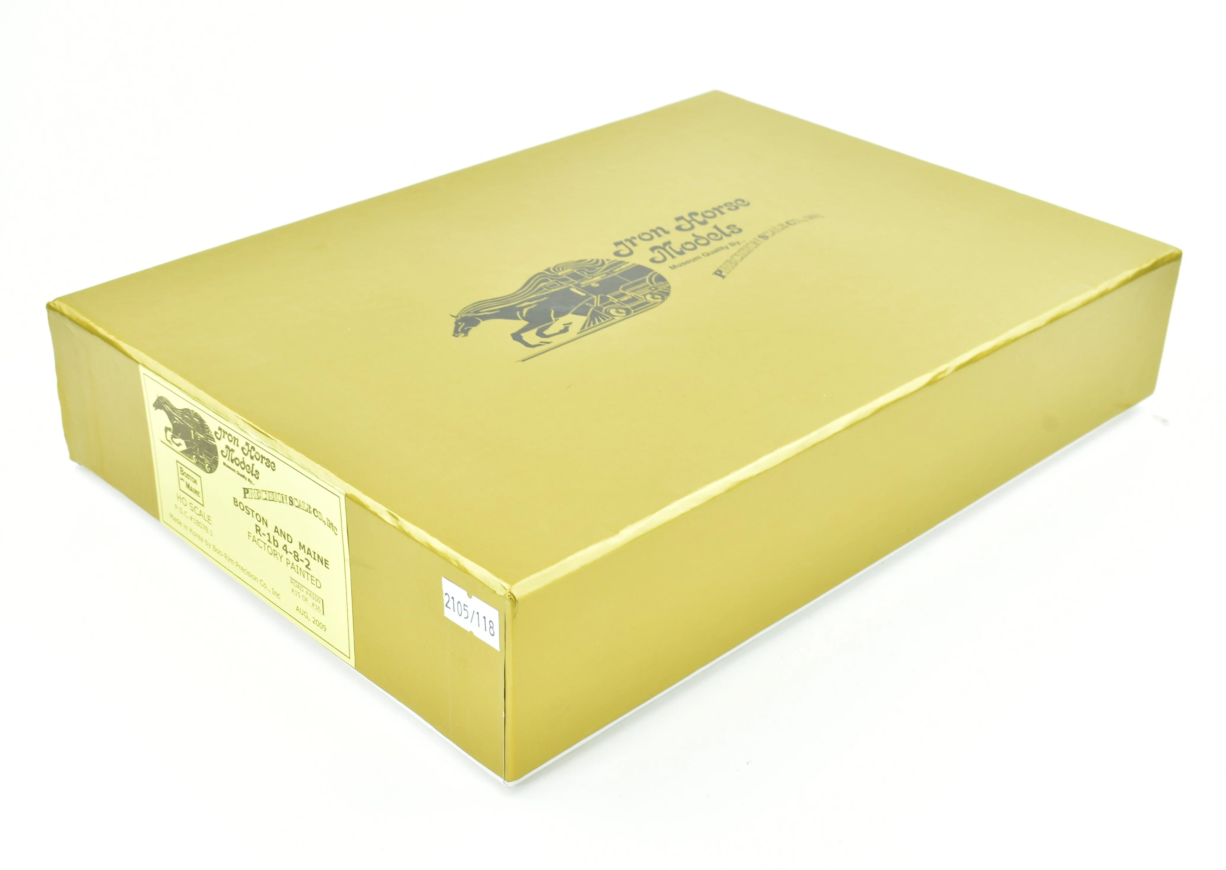 HO Brass CON PSC - Precision Scale Co. B&M - Boston & Maine R-1b 4-8-2 FP - Image 27