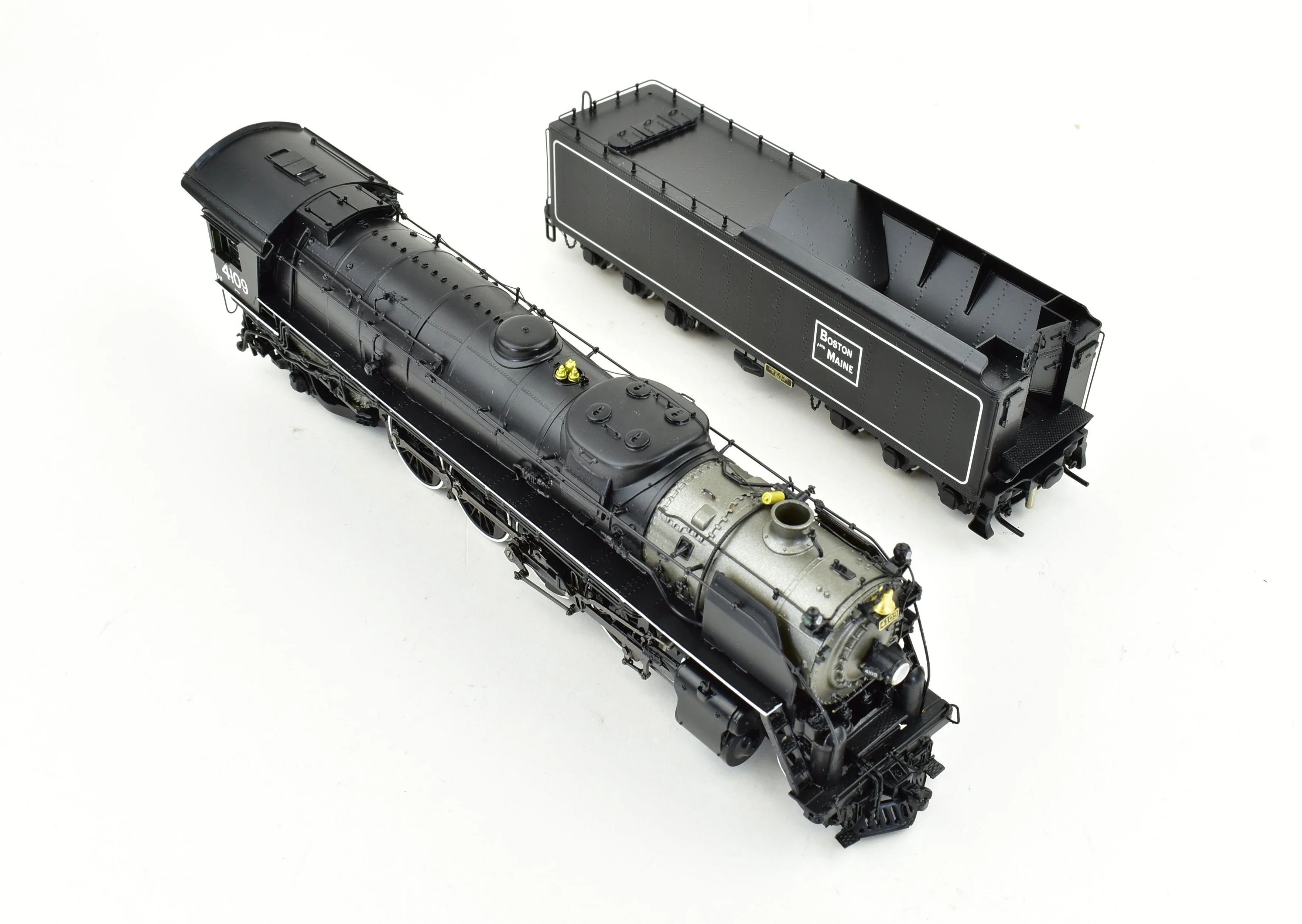 HO Brass CON PSC - Precision Scale Co. B&M - Boston & Maine R-1b 4-8-2 FP - Image 7