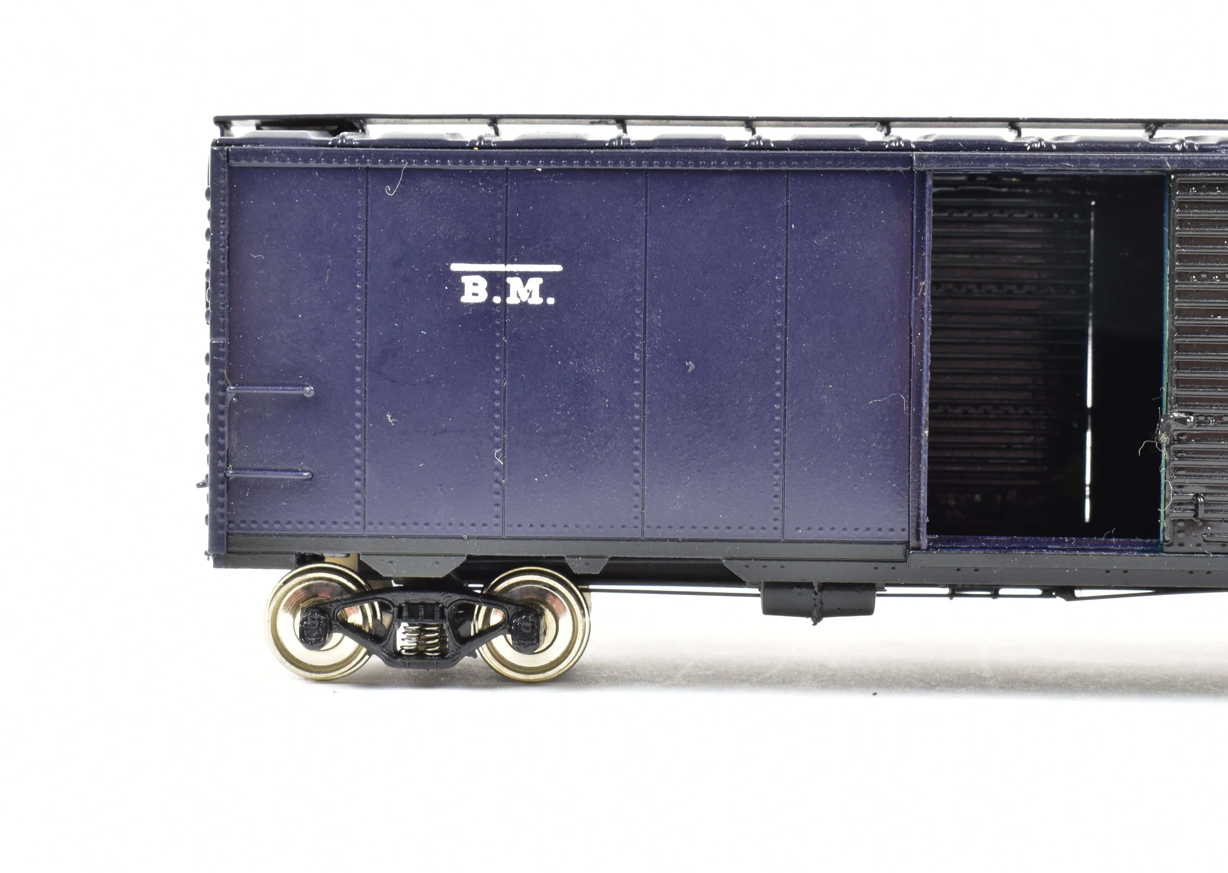 HO Brass PSC - Precision Scale Co. B&M - Boston & Maine 40' AAR Single Door Boxcar FP - Image 11