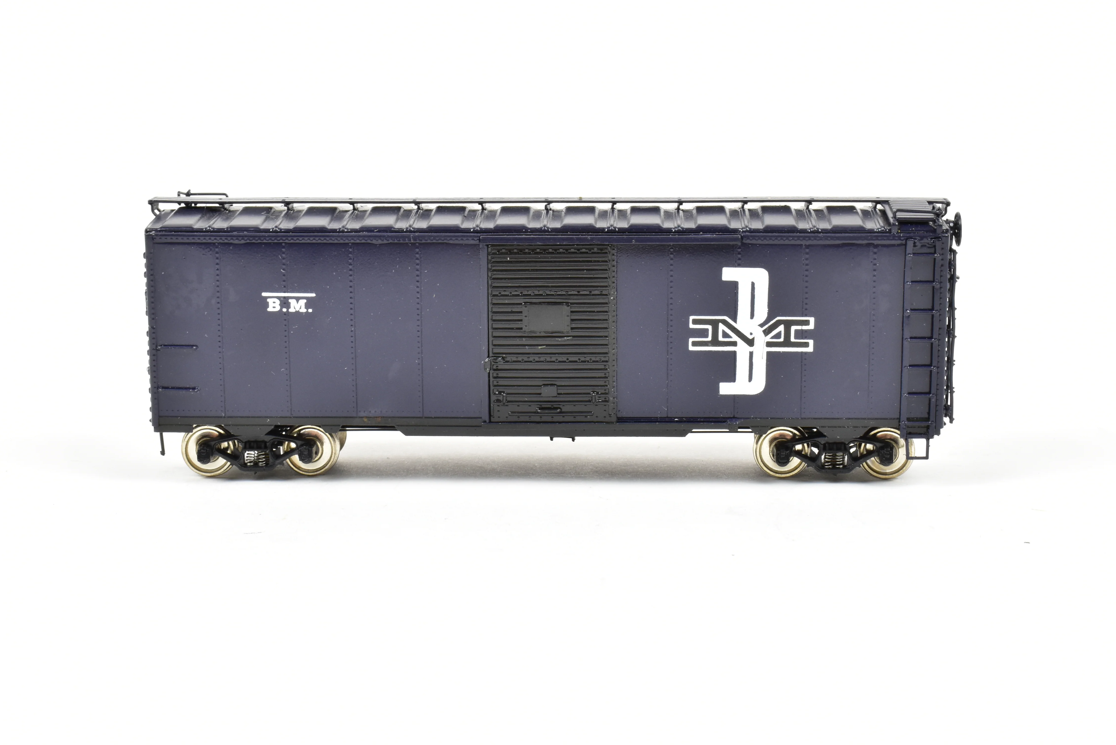 HO Brass PSC - Precision Scale Co. B&M - Boston & Maine 40' AAR Single Door Boxcar FP - Image 5