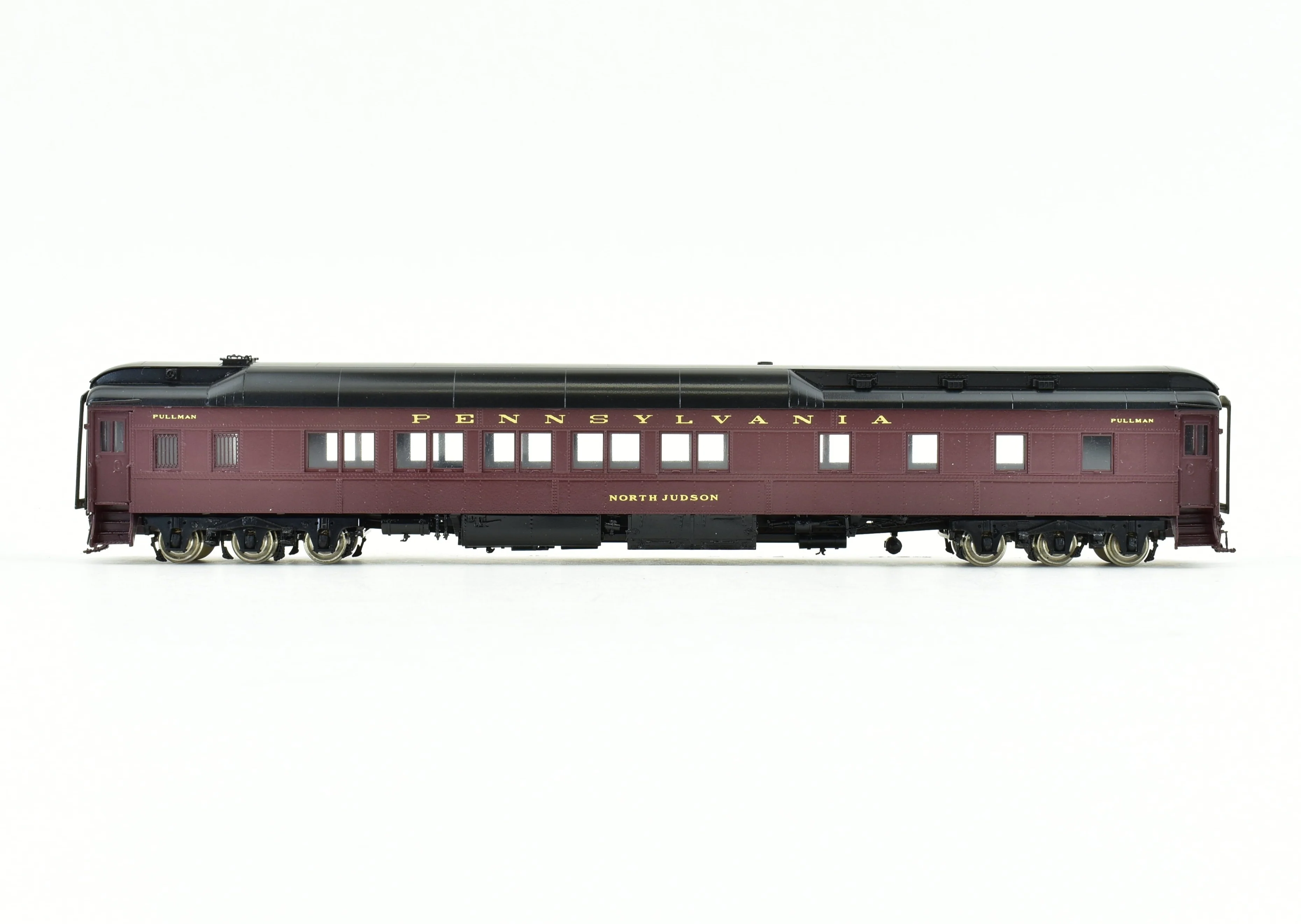 HO Brass PSC - Precision Scale Co. PRR - Pennsylvania Railroad 80' HW Sleeper 10-1-2 Factory Painted - Image 7