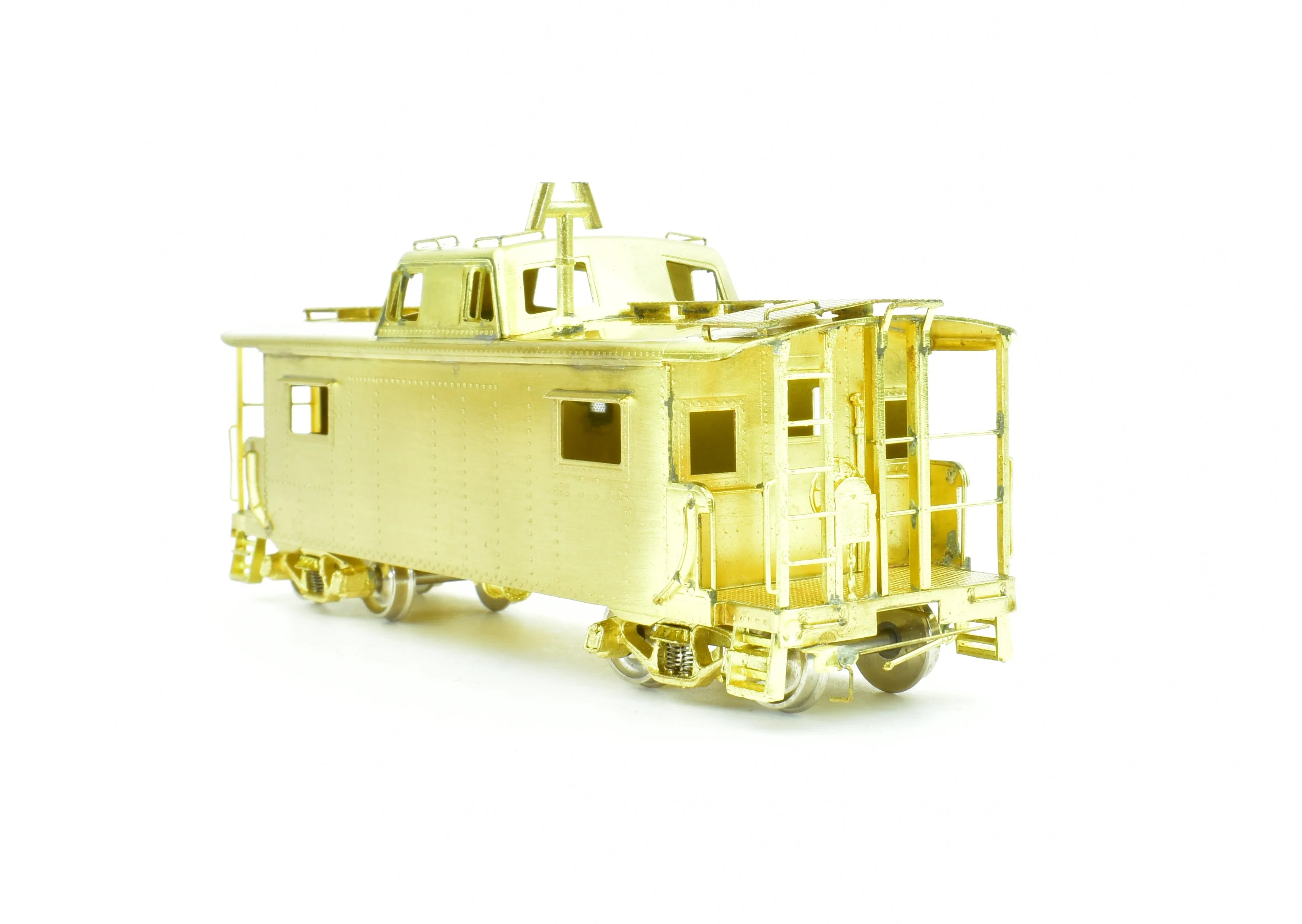 HO Brass PSC - Precision Scale Co. PRR - Pennsylvania Railroad N-8 Caboose Unpainted - Image 8