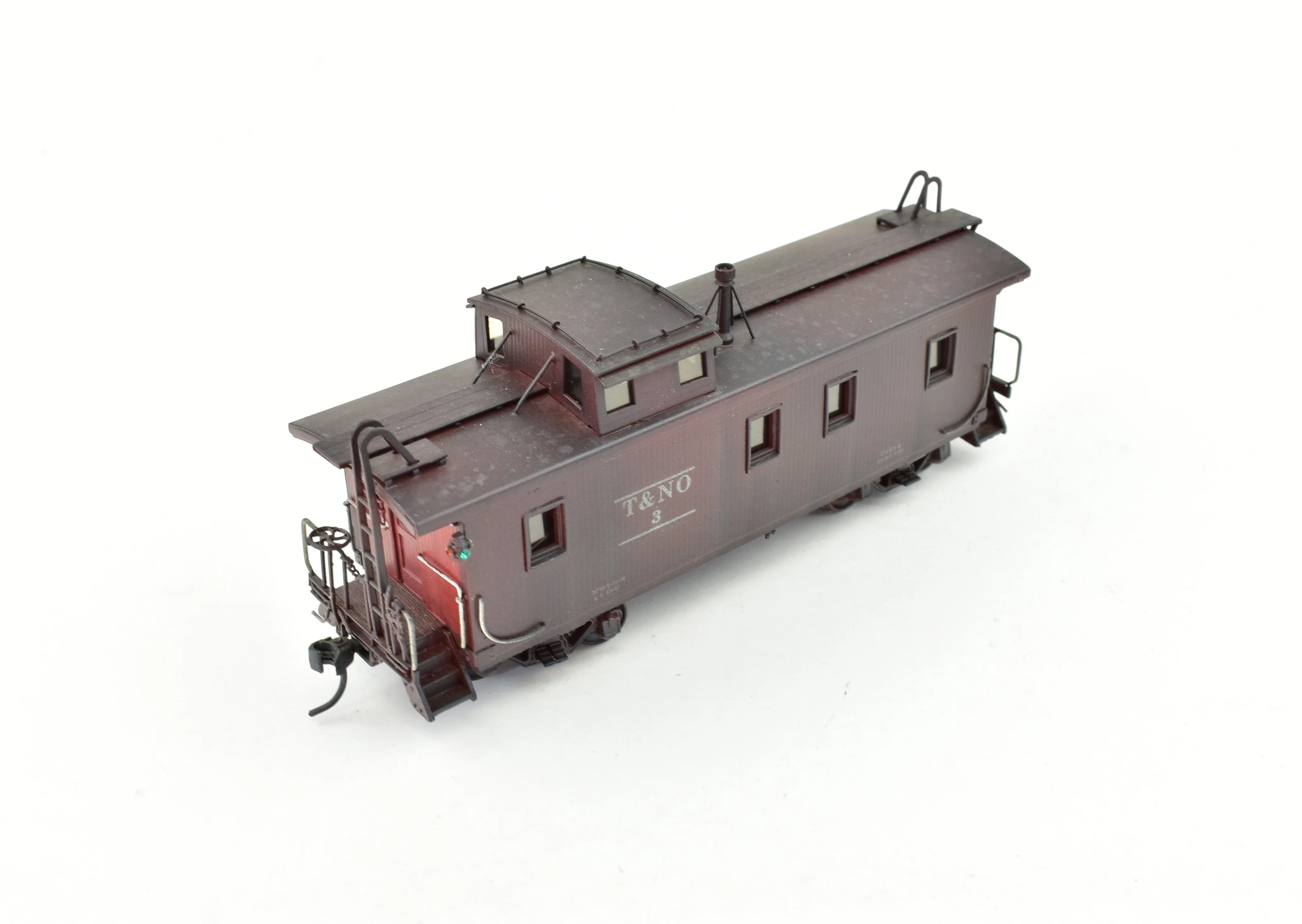HO Brass PSC - Precision Scale Co. SP/T&NO - Texas & New Orleans C-30-3 Wooden Cupola Caboose CP - Image 7