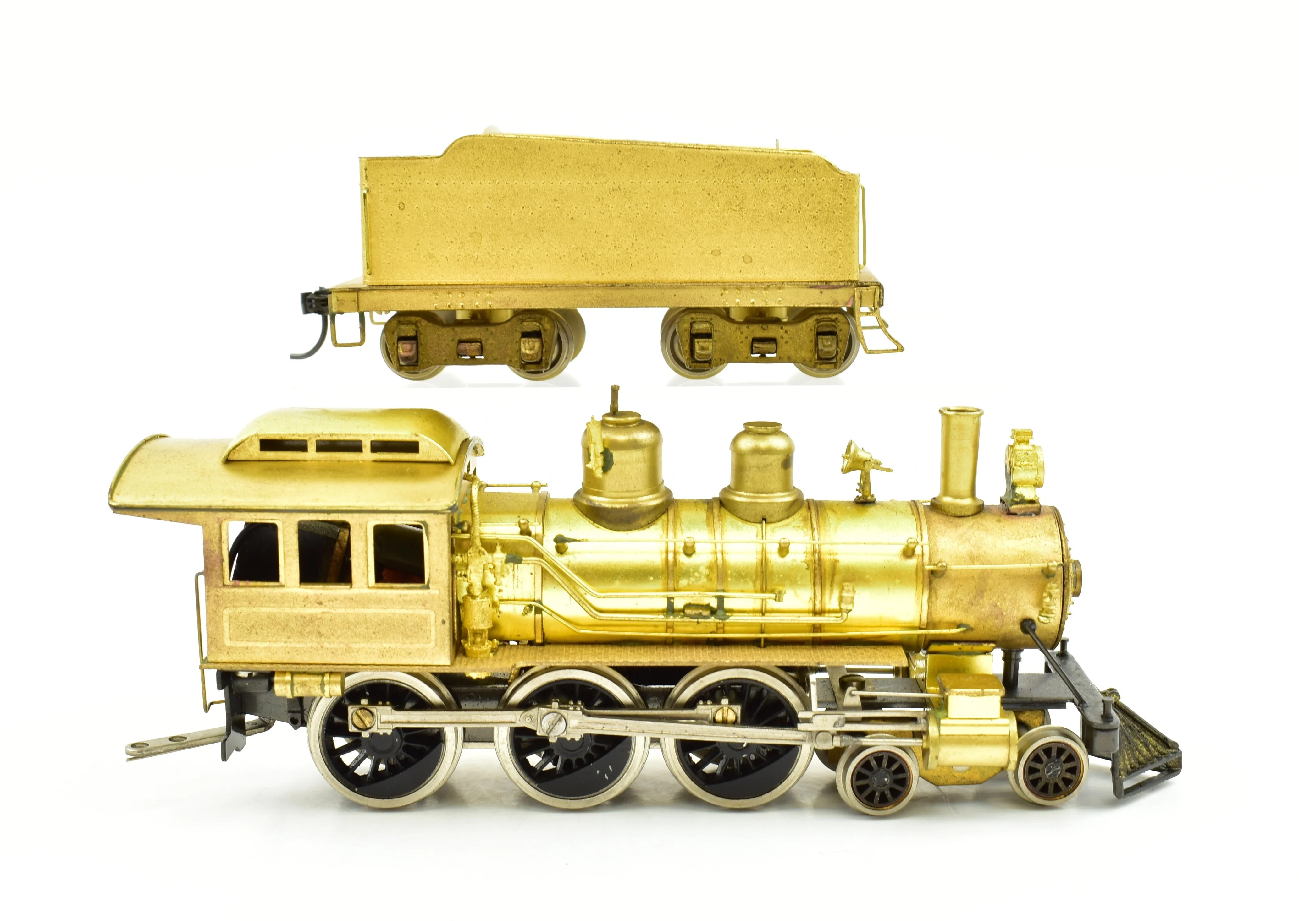 HO Brass Red Ball Howell Day IC - Illinois Central HS-1 #2 "Casey Jones" 4-6-0 Ten Wheeler - Image 3