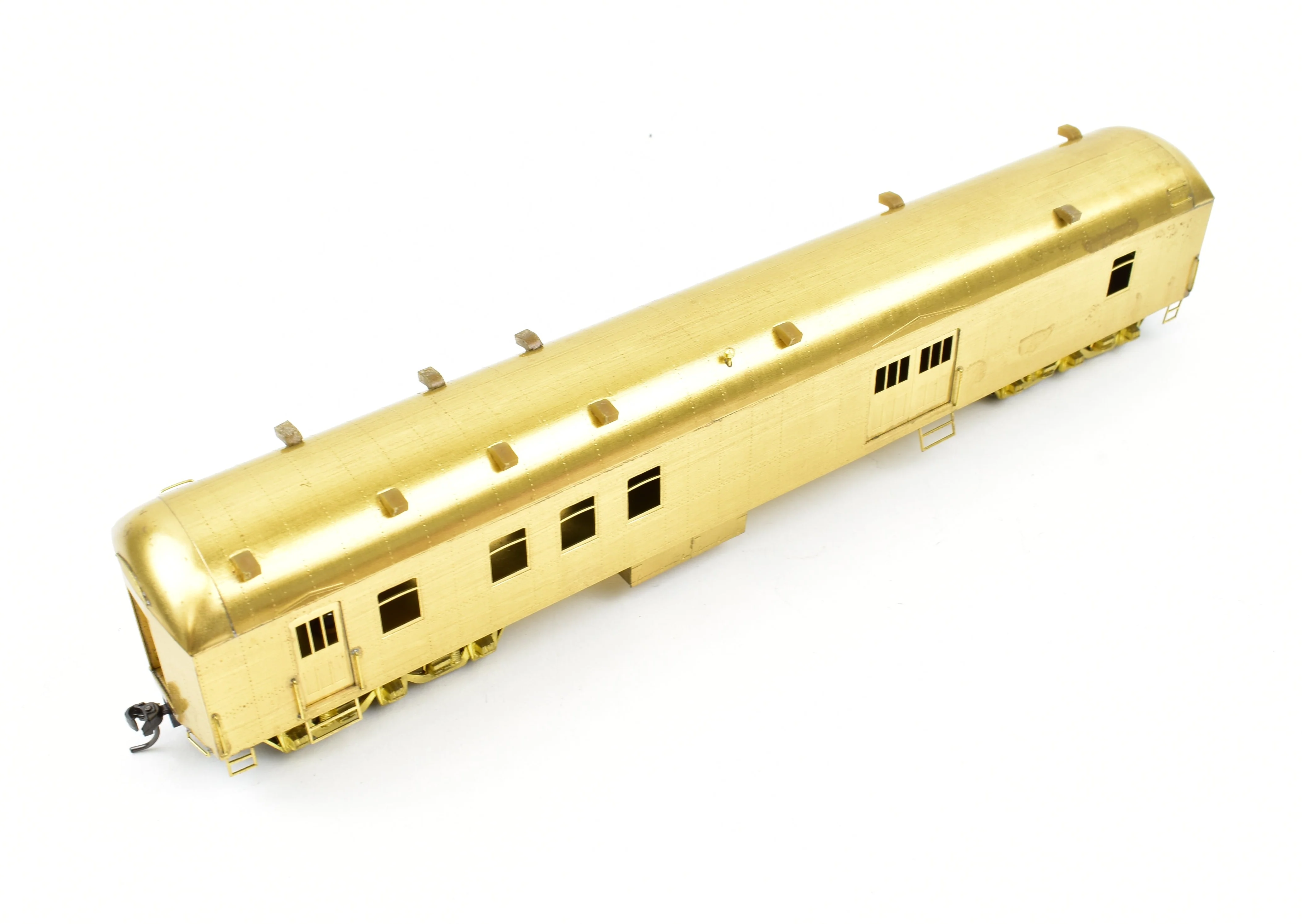 HO Brass S. Soho & Co. SP - Southern Pacific Harriman 72' Baggage Postal Storage Car - Image 4